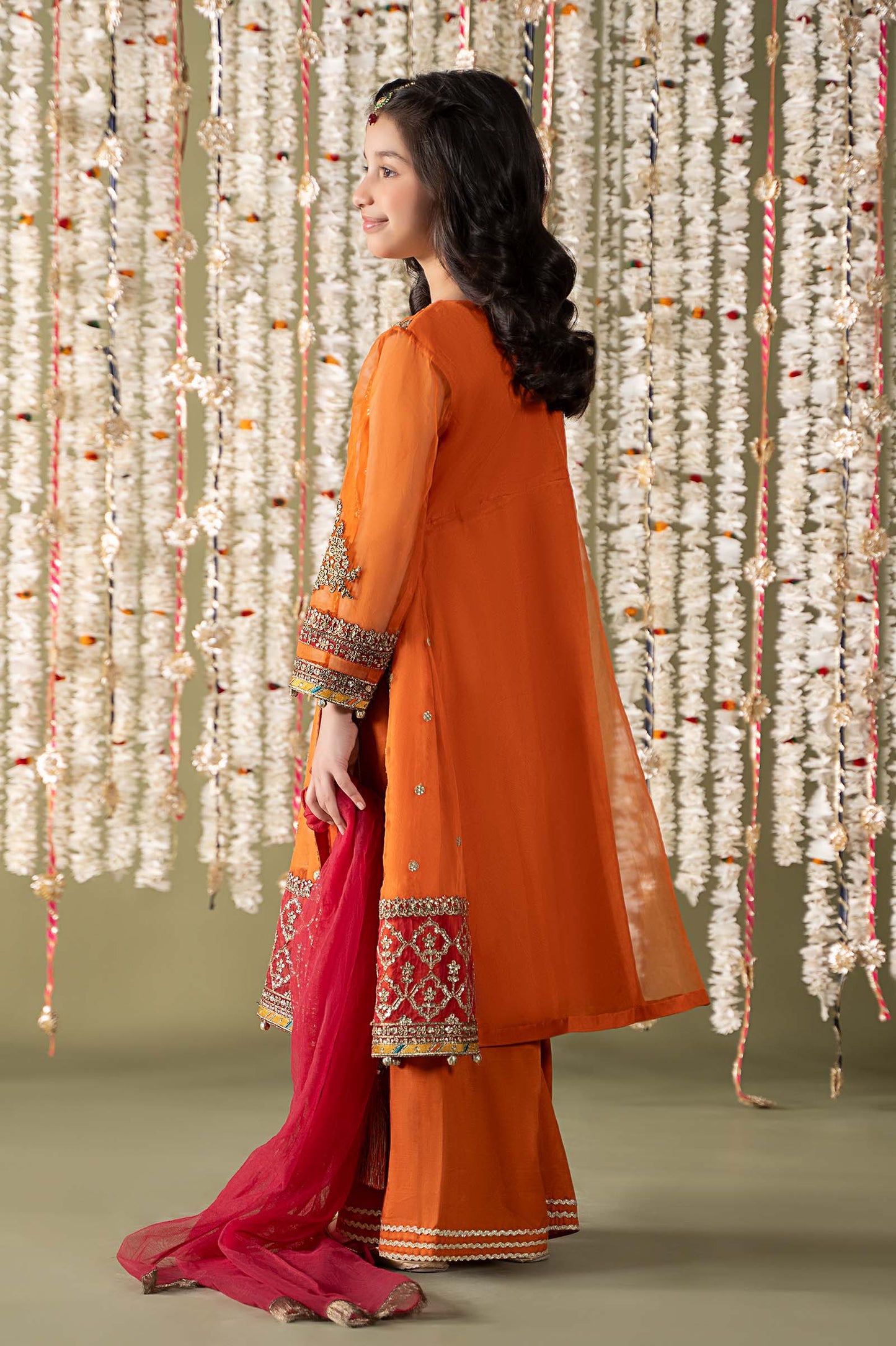 Maria B | 3 Piece Embroidered Organza Suit | MKS-EF25-21