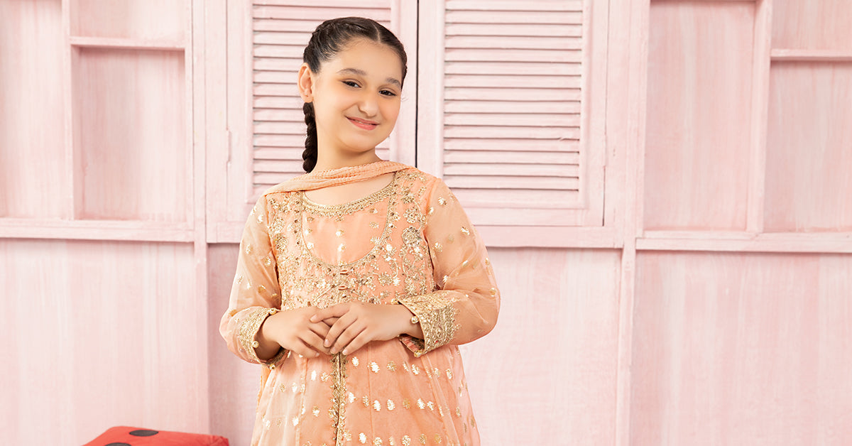 Maria B | 3 Piece Embroidered Organza Suit | MKS-PF24-07