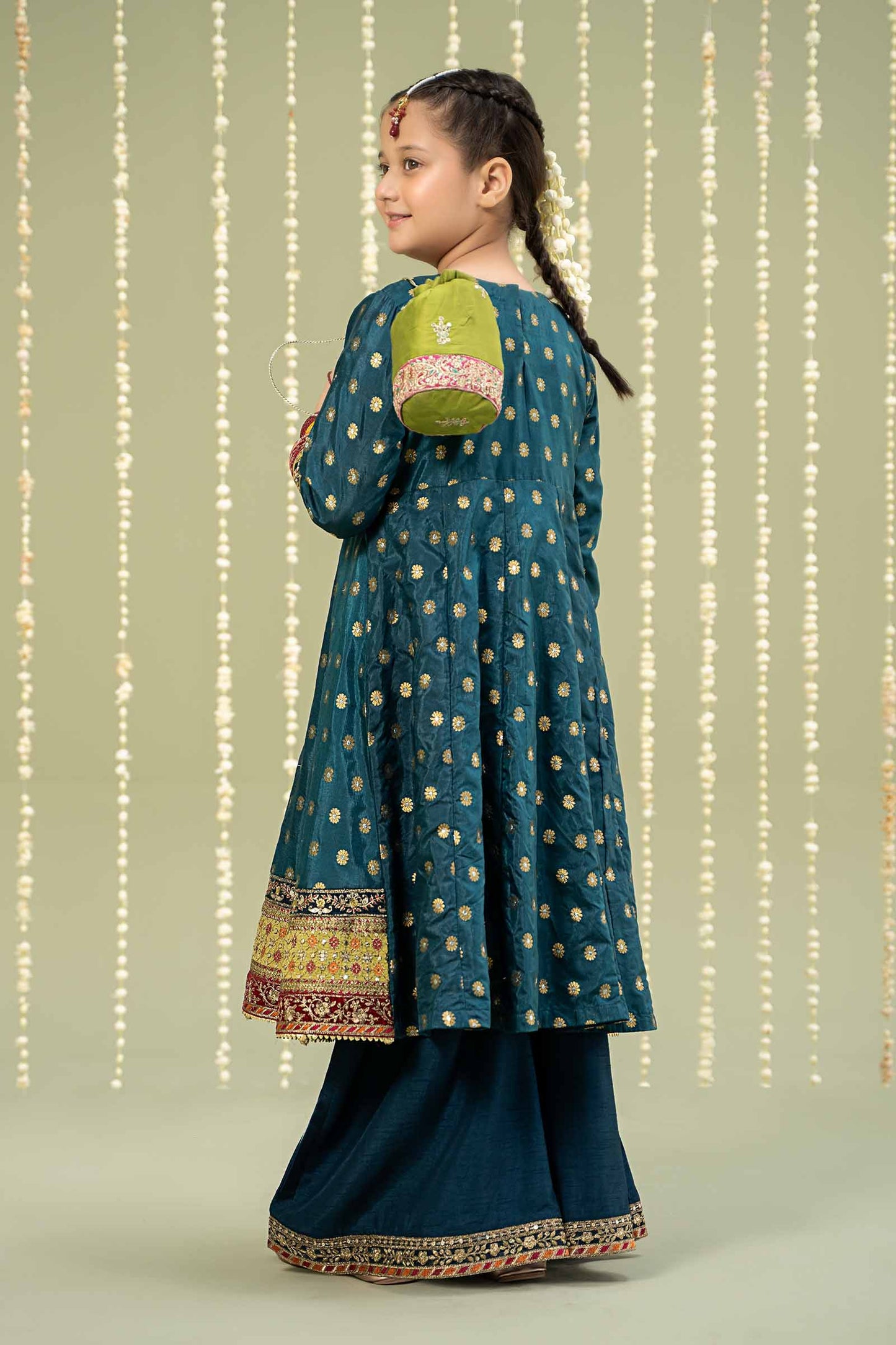 Maria B | 3 Piece Embroidered Jamawar Suit | MKS-W24-22