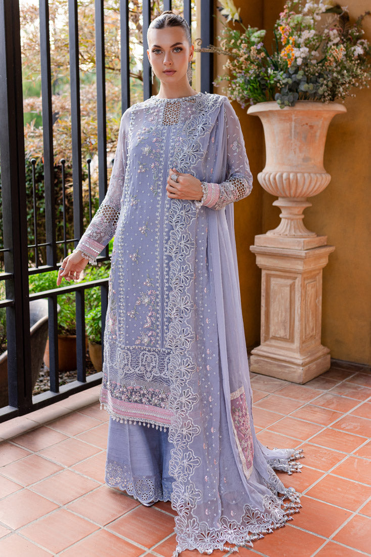Marjjan | Isabella Formals | MLC-22 XS Light Lavender Crinkle Chiffon