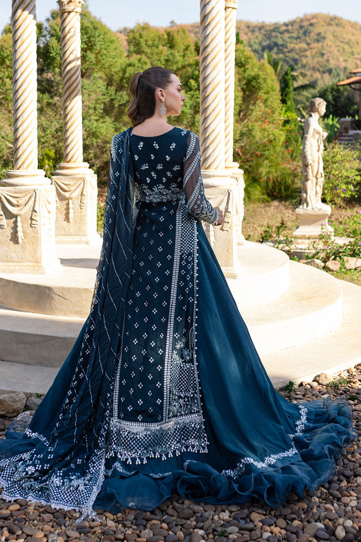 Marjjan | Isabella Formals | MLC-24 S Teal Blue Crinkle Chiffon