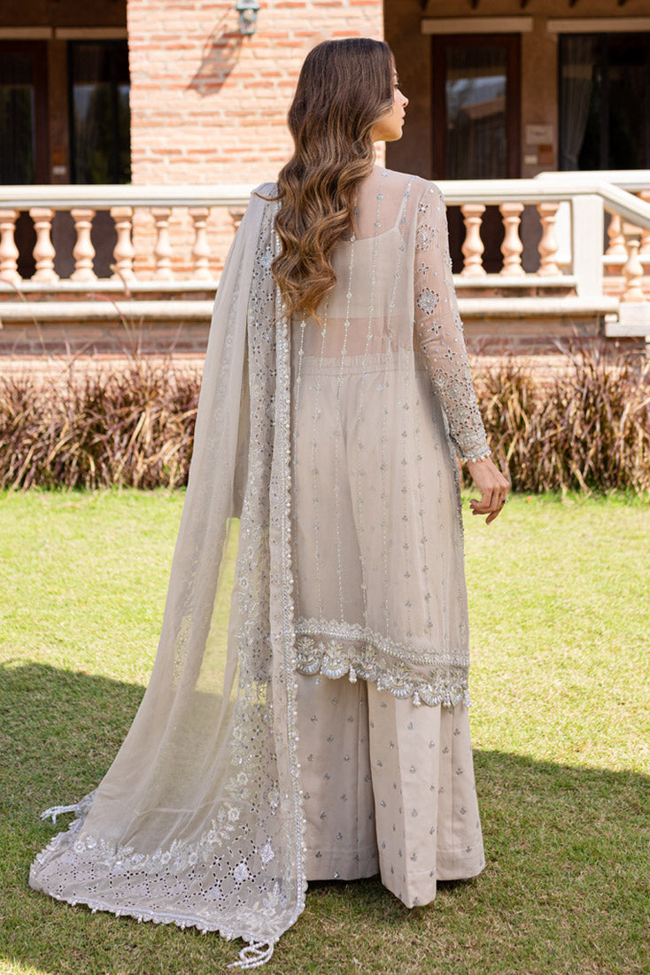 Marjjan | Isabella Formals | MLC-25 XL Pale Brown Crinkle Chiffon