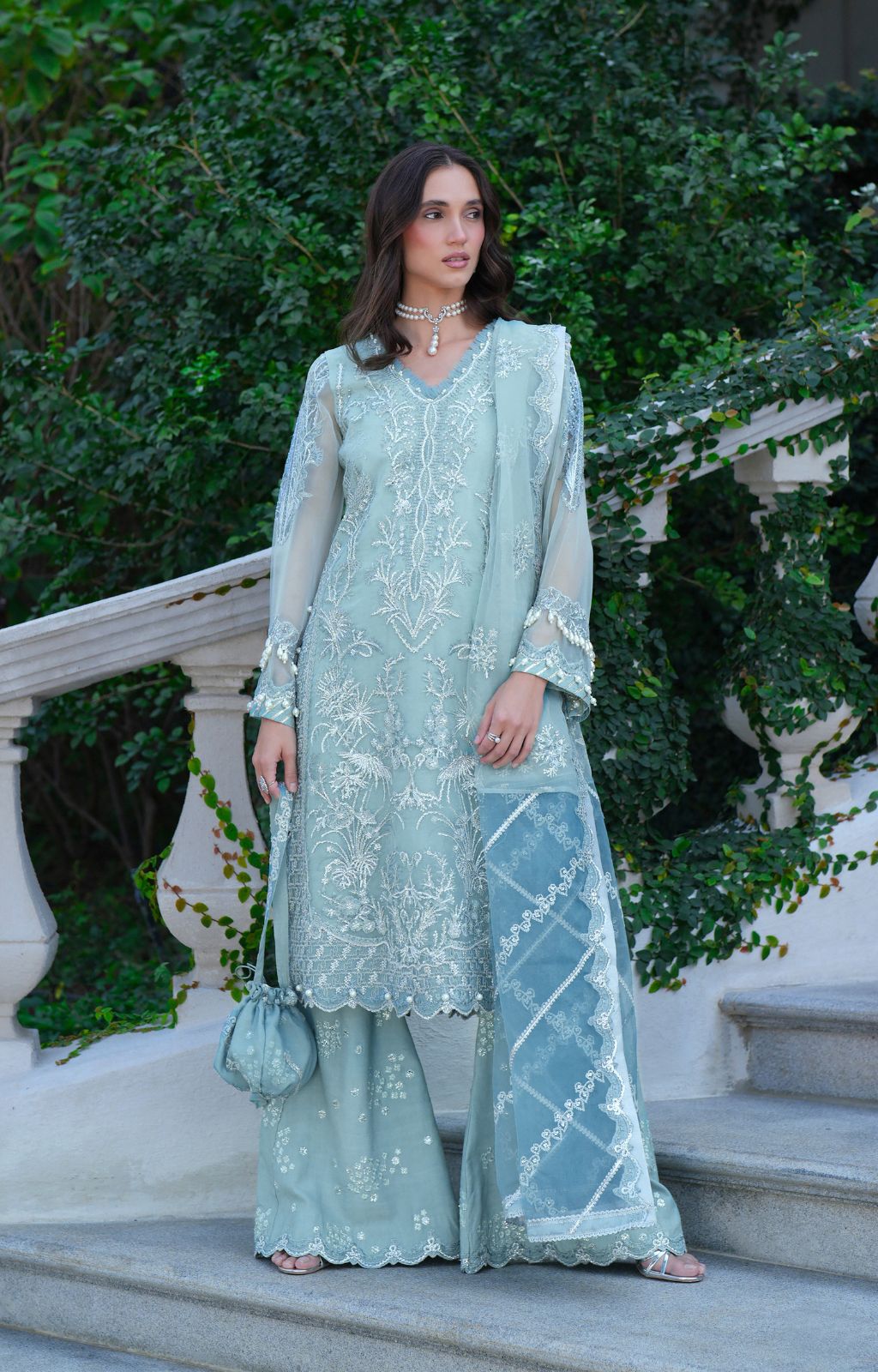 Inayat | Festive Formals | MOONLIGHT - Pakistani Designer Dress - by Inayat - Type : Ladies Clothes - 100% Original at Saira Sultan