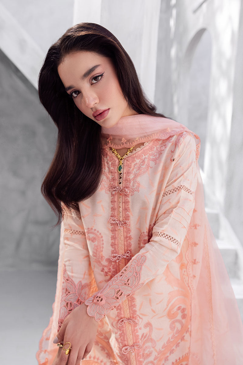 Mushq | La Toscana Casual Pret 25 | Mitchelle M Peach Pink Lawn