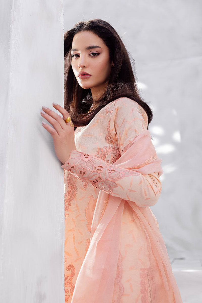 Mushq | La Toscana Casual Pret 25 | Mitchelle XL Peach Pink Lawn