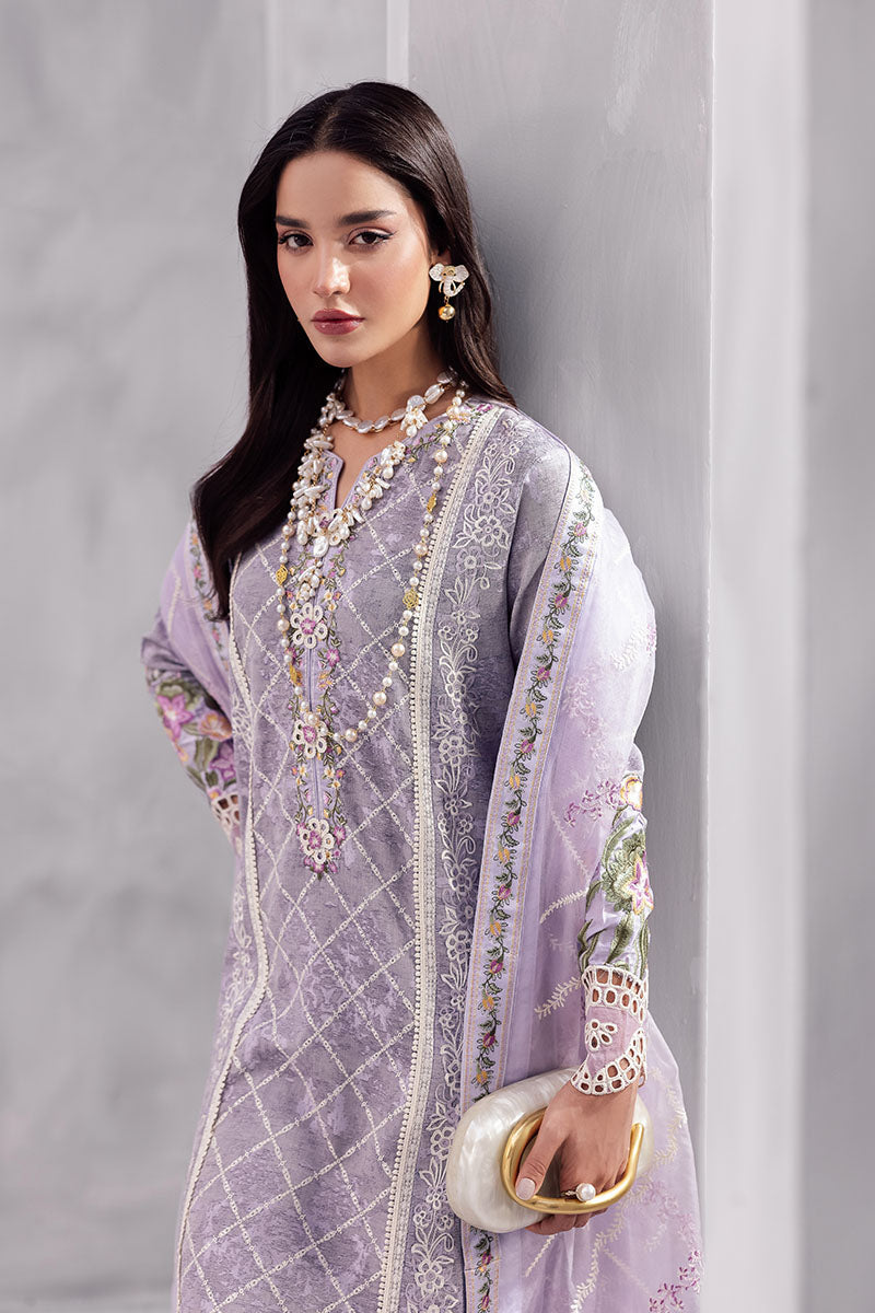 Mushq | La Toscana Casual Pret 25 | Tasbeel L Lavender Lawn