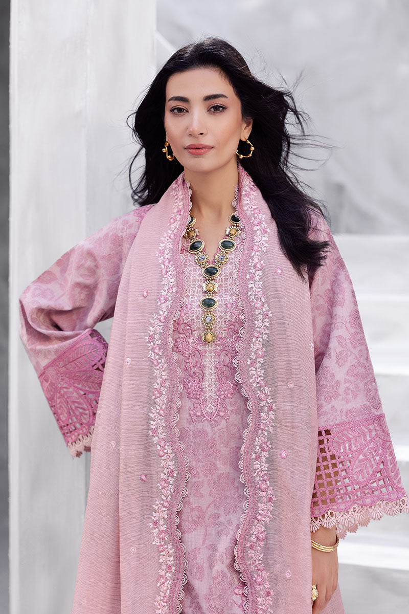 Mushq | La Toscana Casual Pret 25 | Amayra L Pink Lawn