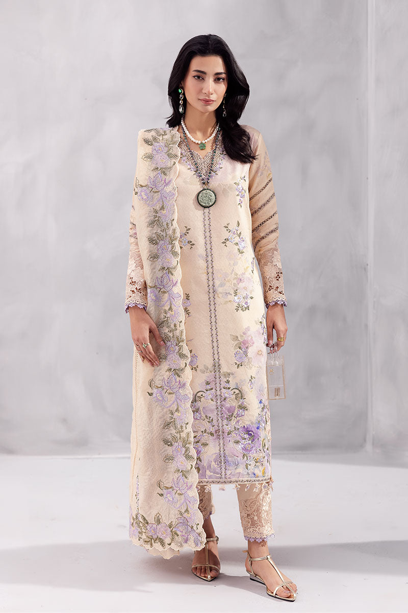 Mushq | La Toscana Casual Pret 25 | Abeera XS Light Skin Lawn