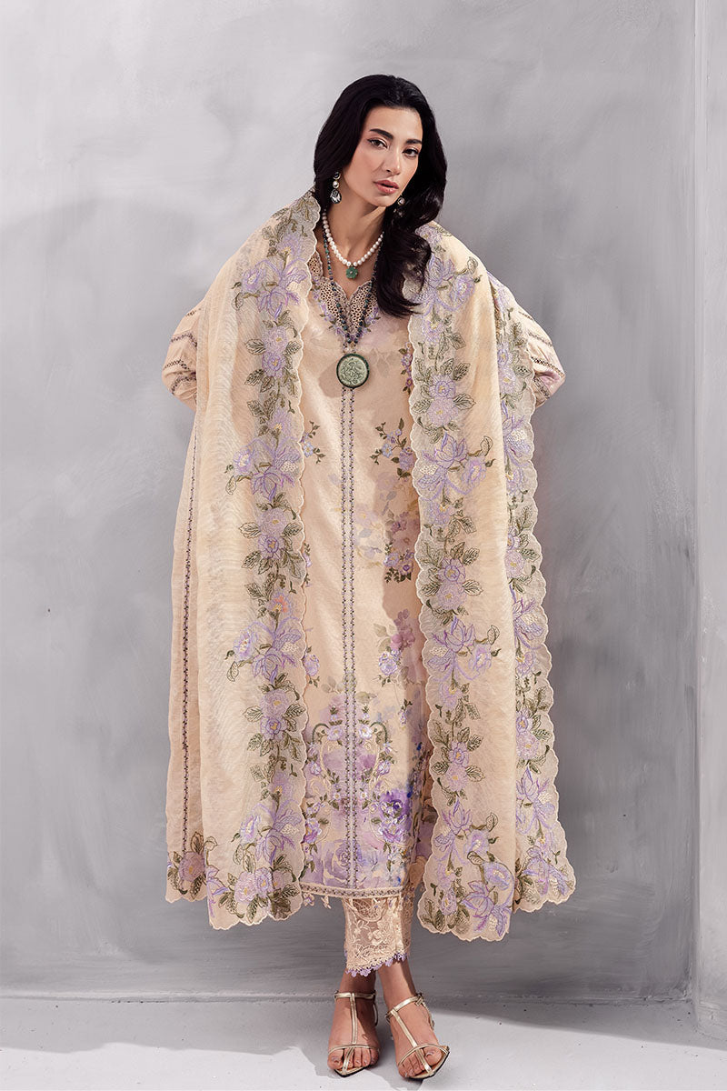 Mushq | La Toscana Casual Pret 25 | Abeera XL Light Skin Lawn
