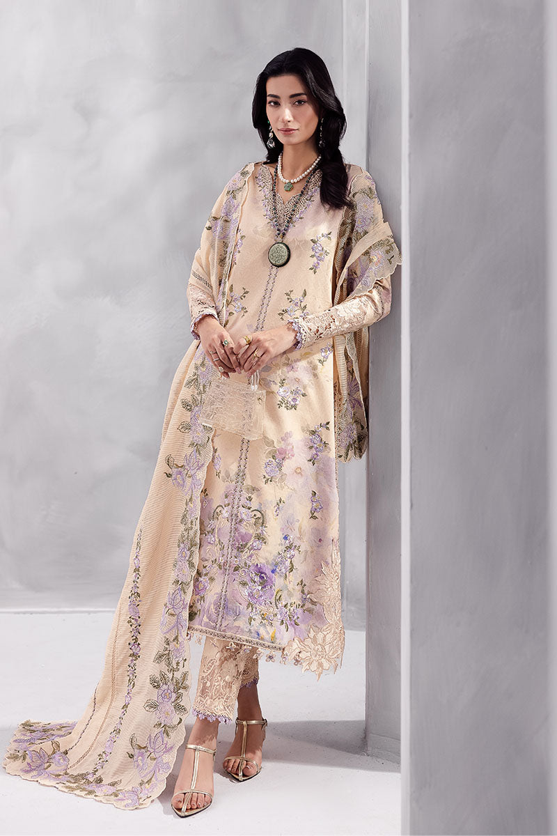 Mushq | La Toscana Casual Pret 25 | Abeera Custom Size Light Skin Lawn