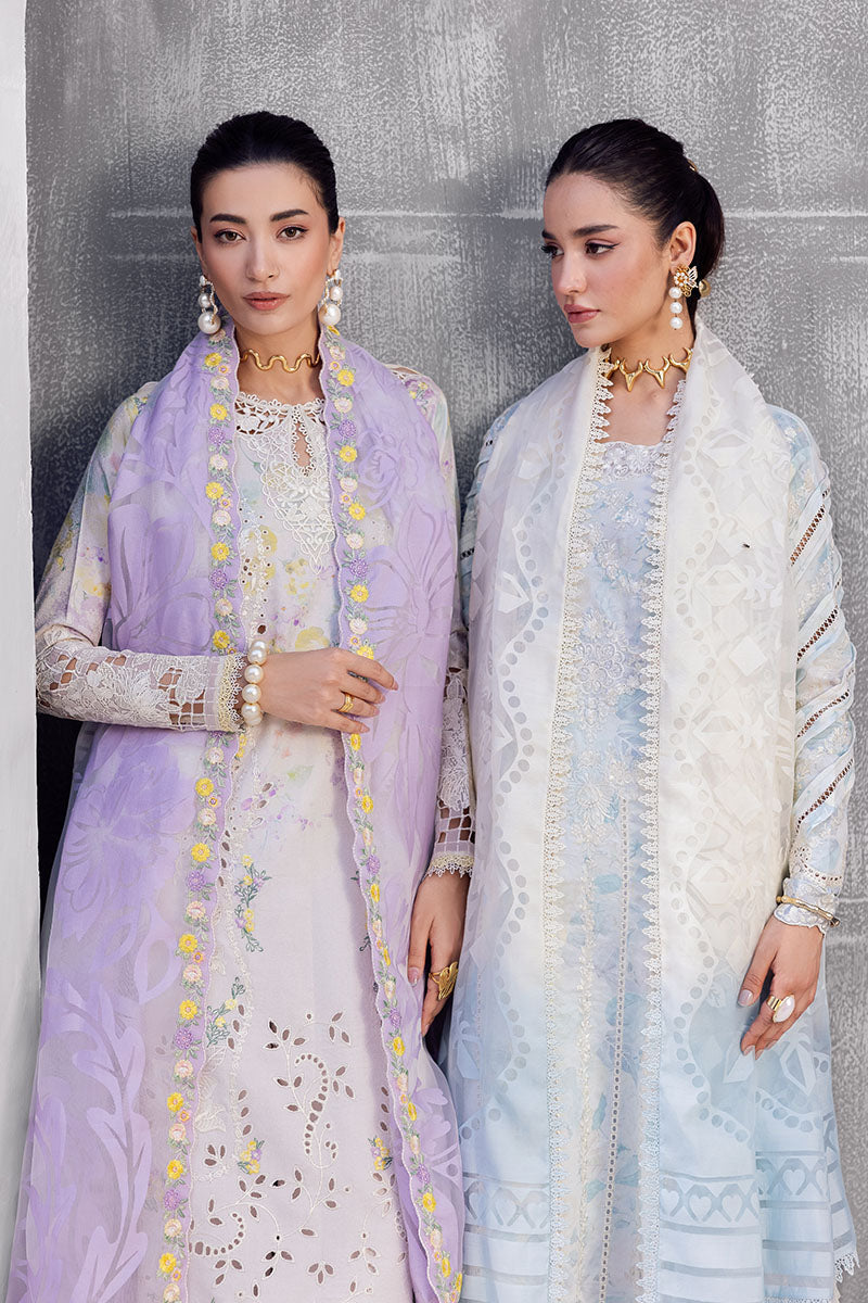 Mushq | La Toscana Casual Pret 25 | Ayzel M Mint Lawn