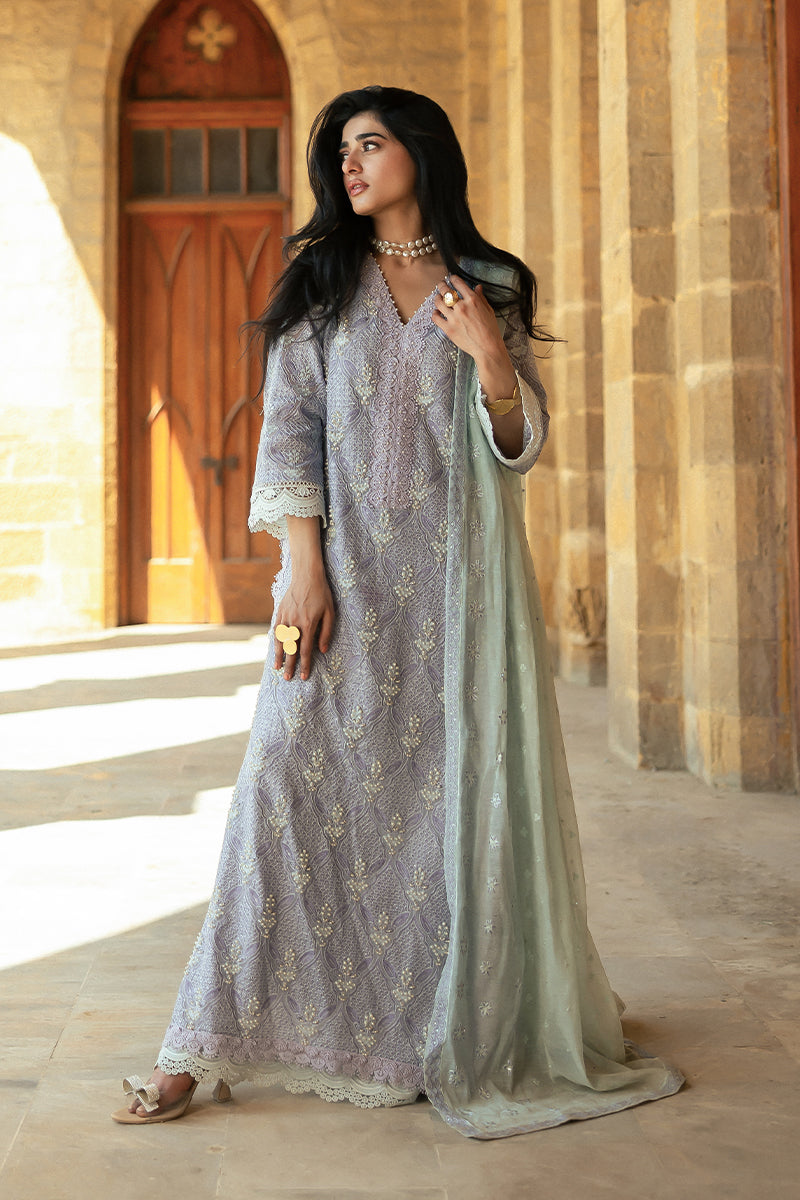 Mushq | Saugaat City of Lights | Mahpara XS Light Lavender Cotton Net