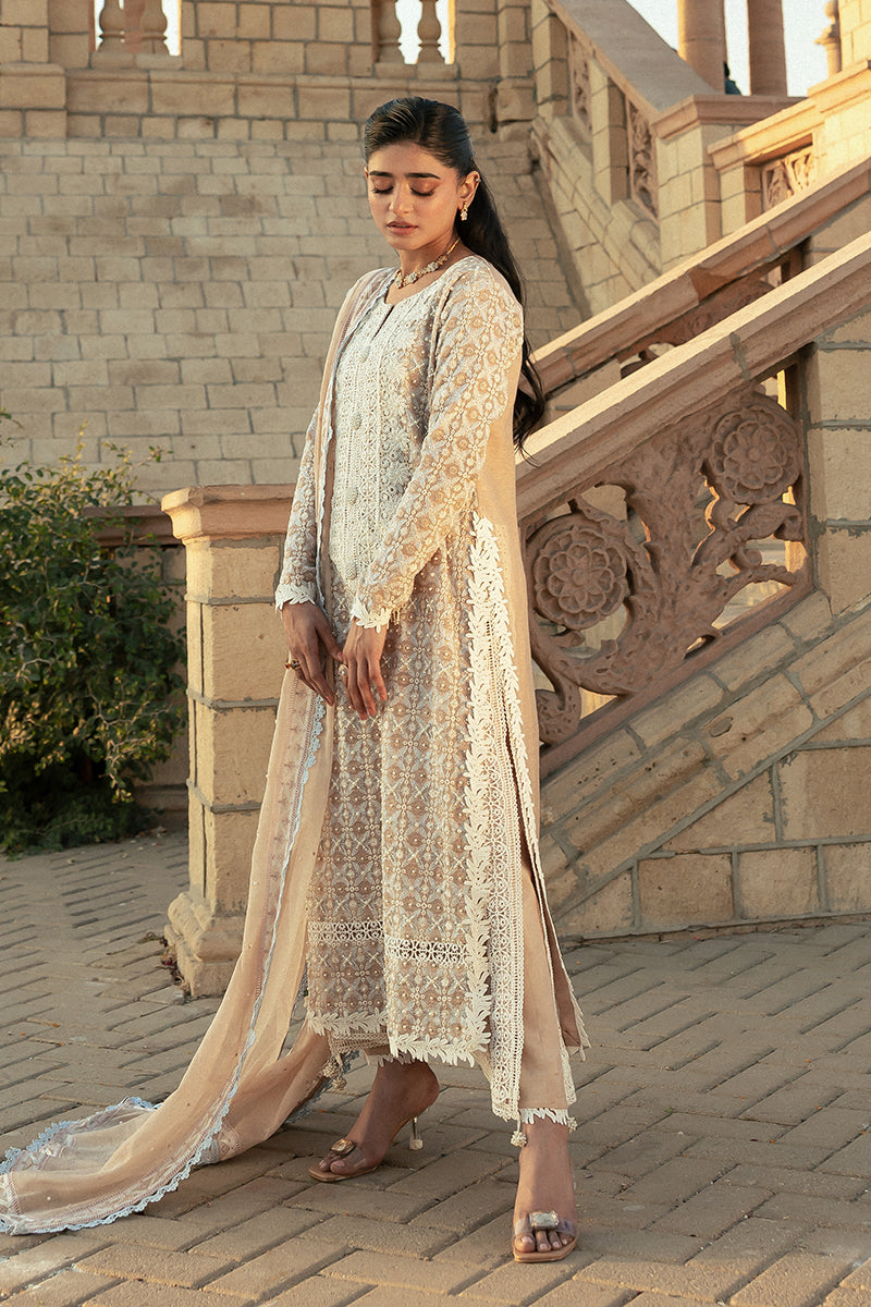 Mushq | Saugaat City of Lights | Faria S Ivory Cotton Net
