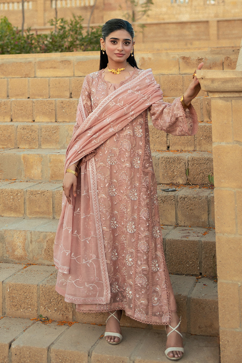 Mushq | Saugaat City of Lights | Rabia XS Tea Pink Cotton Net