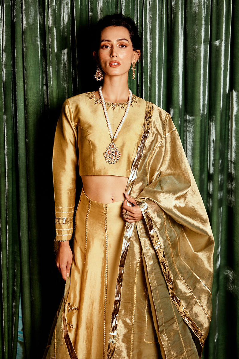 Mushq | Chandni Gota Love It | Suraj Mukhi - Pakistani Designer Dress - by Mushq | Type: Ladies Clothes - 100% Original at Saira Sultan