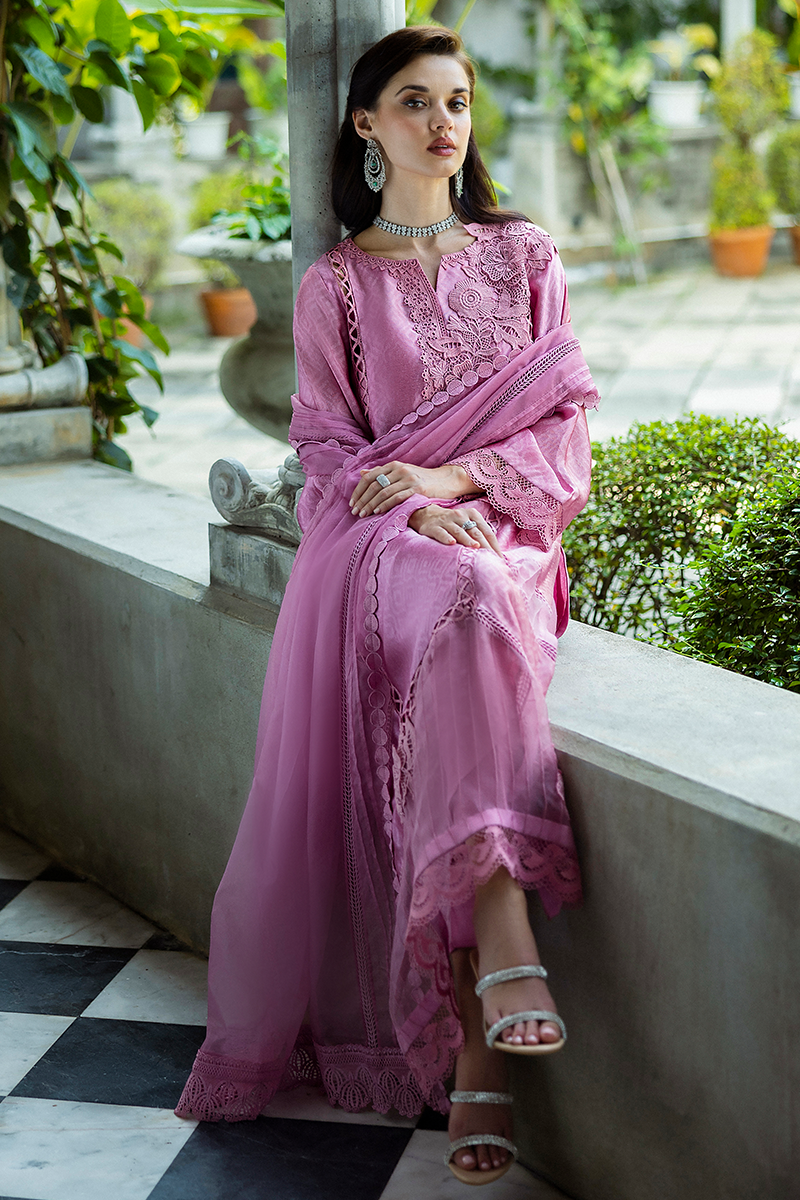 Mushq | Euphoria Eid Pret | Nate XL Soft Pink Jacquard