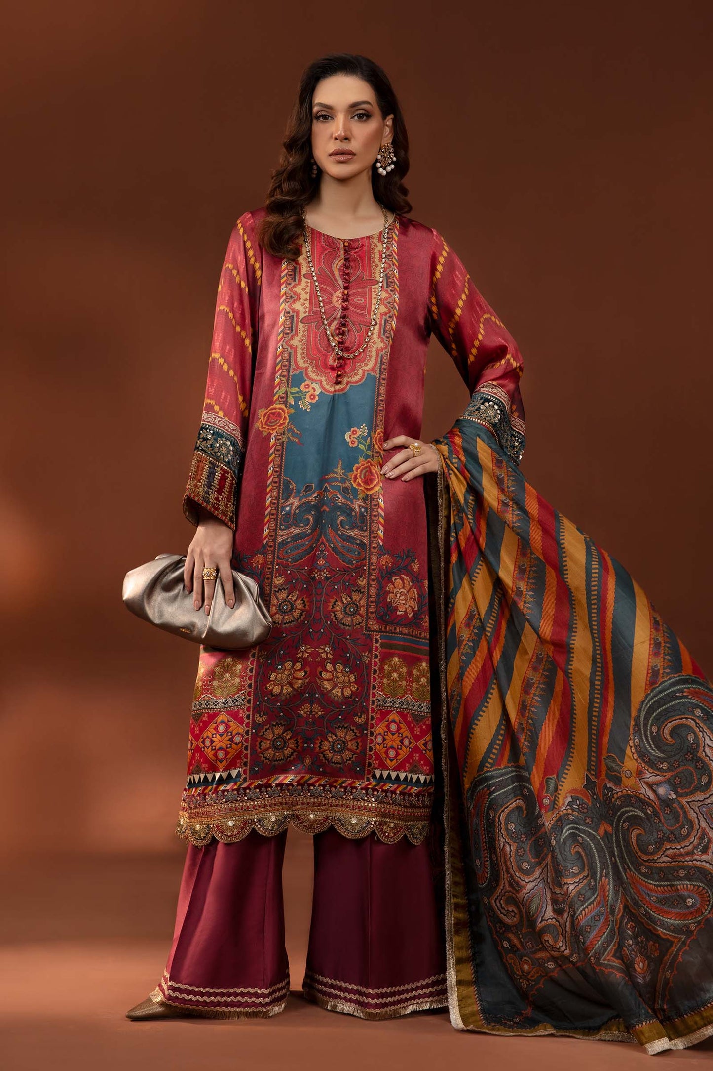 Maira B | Ready to Wear | MPS-PF24-08 XS Maroon