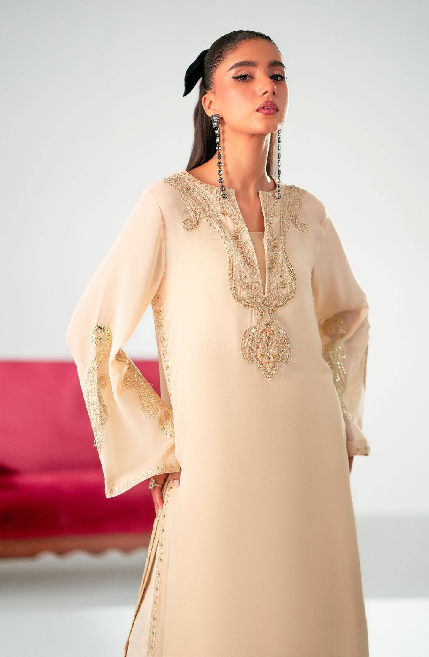 Maryum N Maria | Pret A Luxe | CAMILLE - Pakistani Designer Dress - by Maryum N Maria | Type: Luxury - 100% Original at Saira Sultan