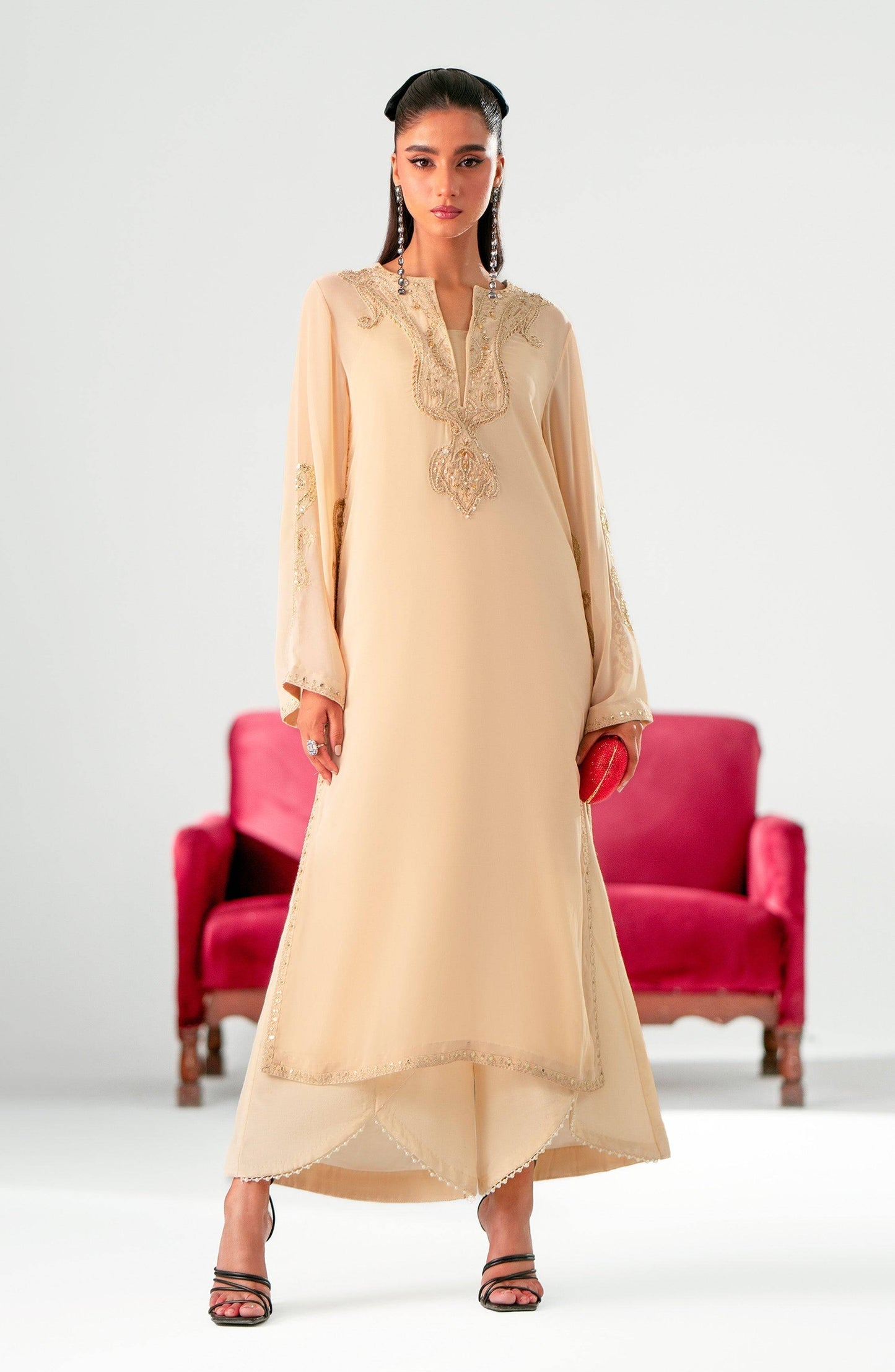Maryum N Maria | Pret A Luxe | CAMILLE - Pakistani Designer Dress - by Maryum N Maria | Type: Luxury - 100% Original at Saira Sultan