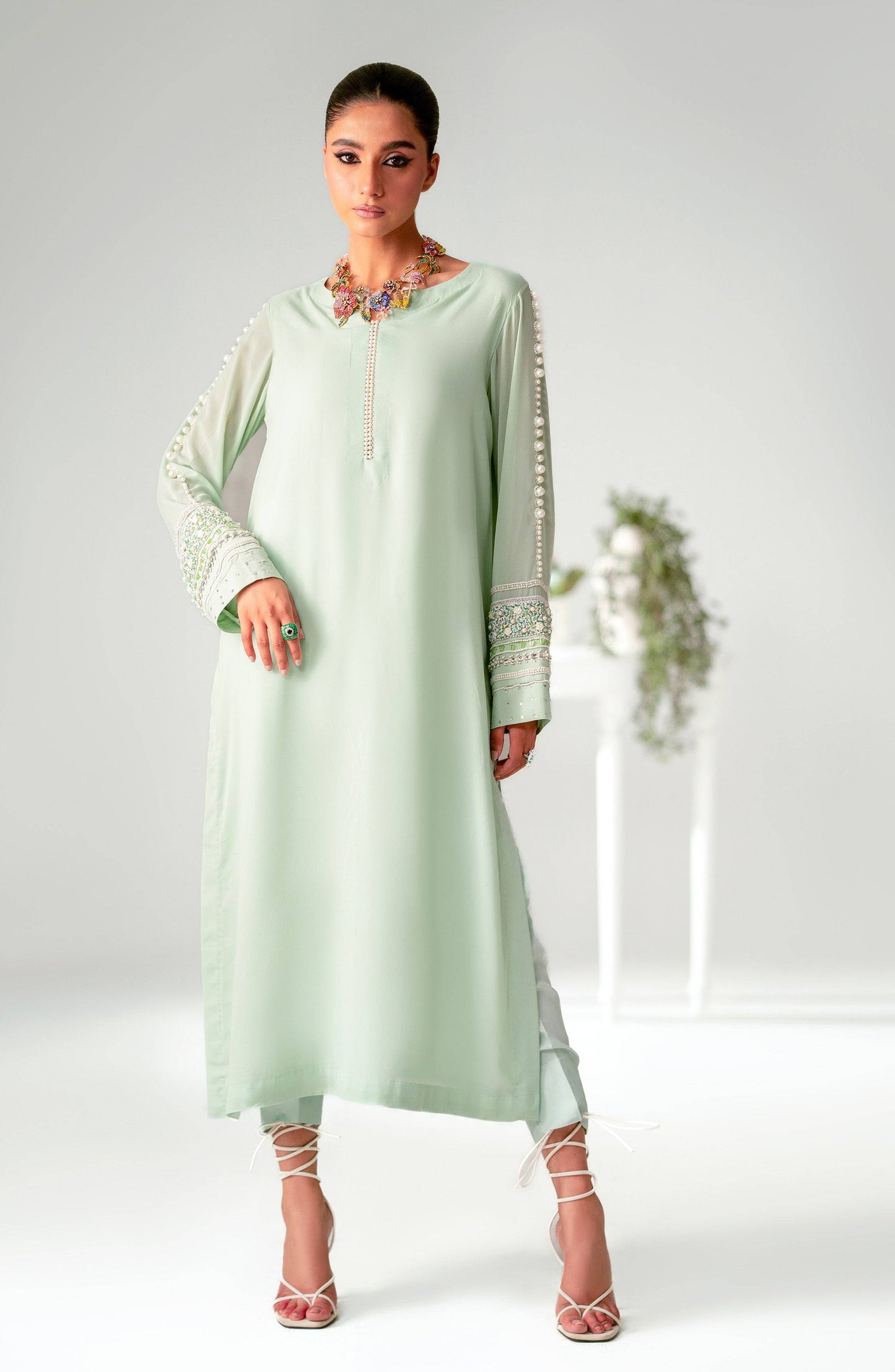 Maryum N Maria | Pret A Luxe | SOPHIE - Pakistani Designer Dress - by Maryum N Maria | Type: Luxury - 100% Original at Saira Sultan