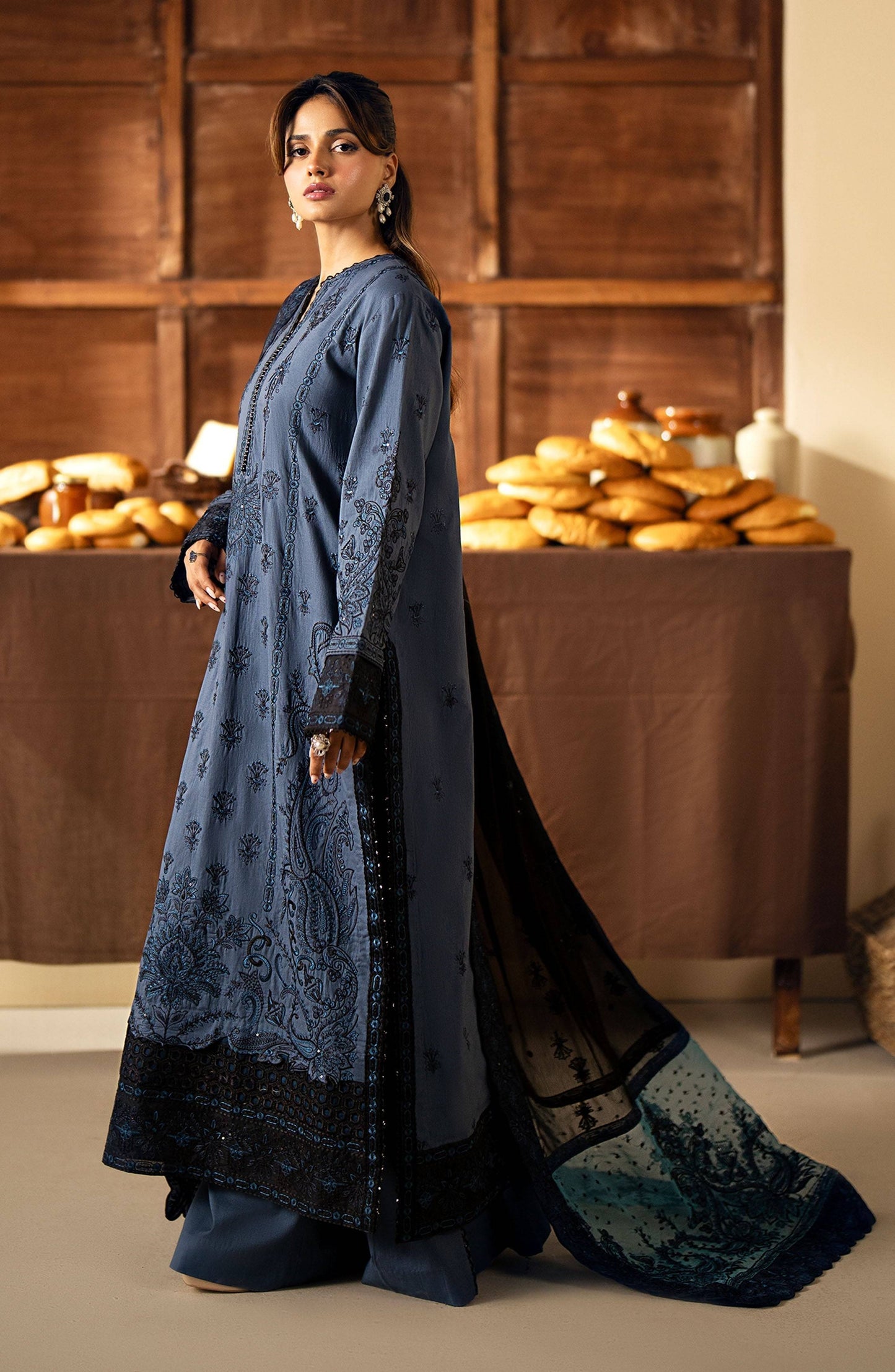 Maryum N Maria | Eid Edit 24 | Agafya - Pakistani Designer Dress - by Maryam N Maria | Type: Luxury - 100% Original at Saira Sultan