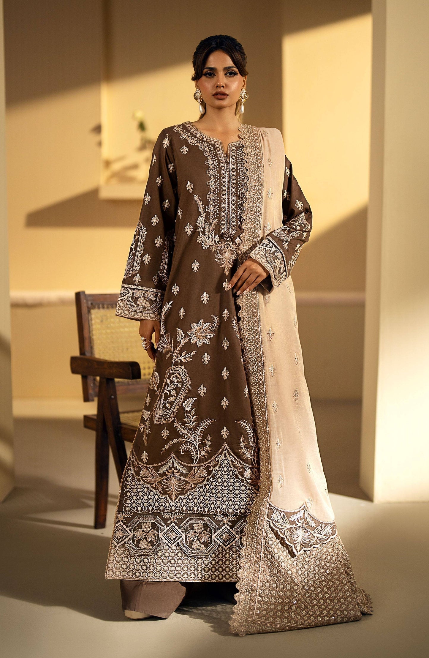 Maryum N Maria | Eid Edit 24 | Asya - Pakistani Designer Dress - by Maryum N Maria | Type: Luxury - 100% Original at Saira Sultan