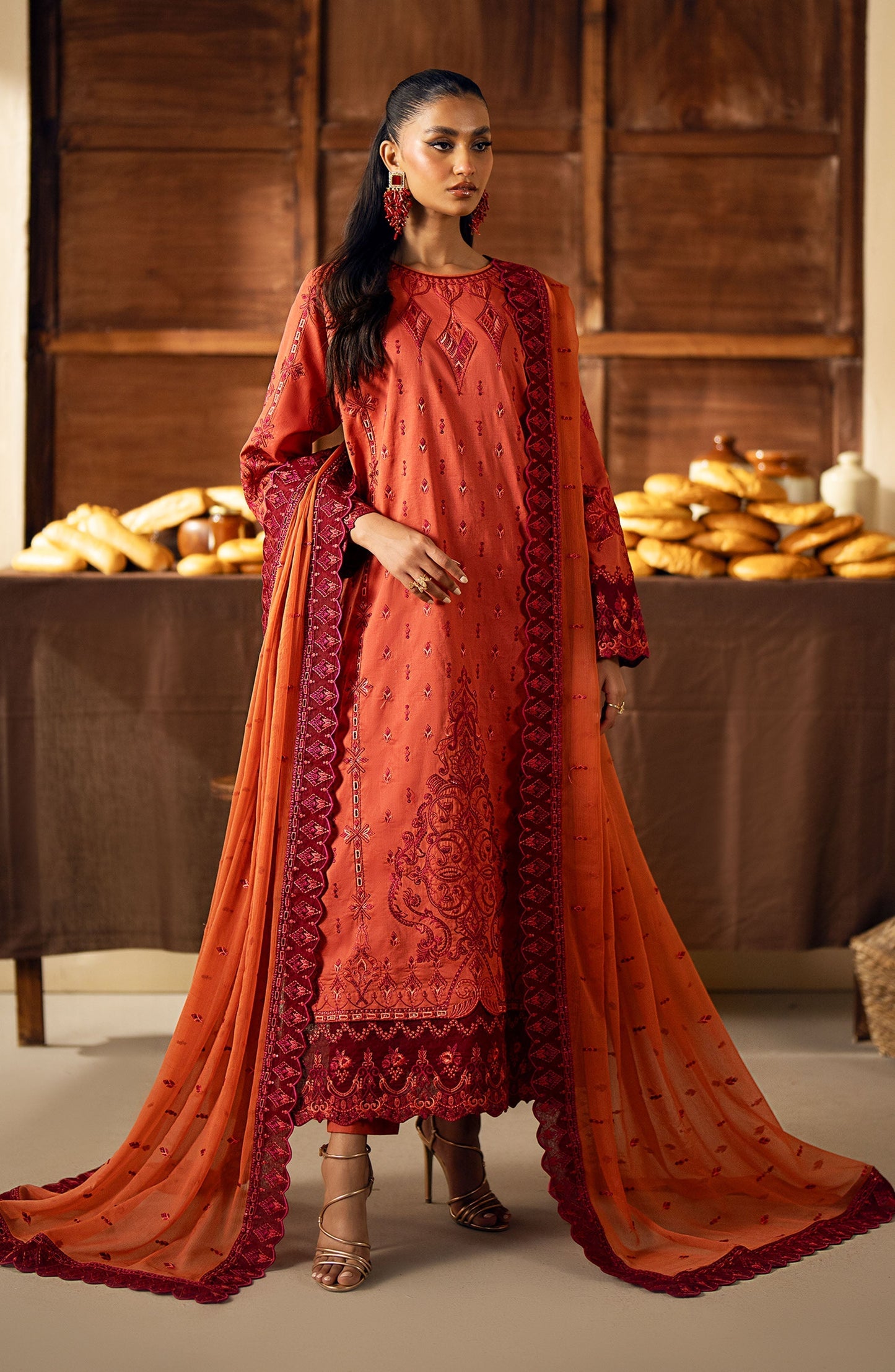 Maryum N Maria | Eid Edit 24 | Faina - Pakistani Designer Dress - by Maryum N Maria | Type: Luxury - 100% Original at Saira Sultan