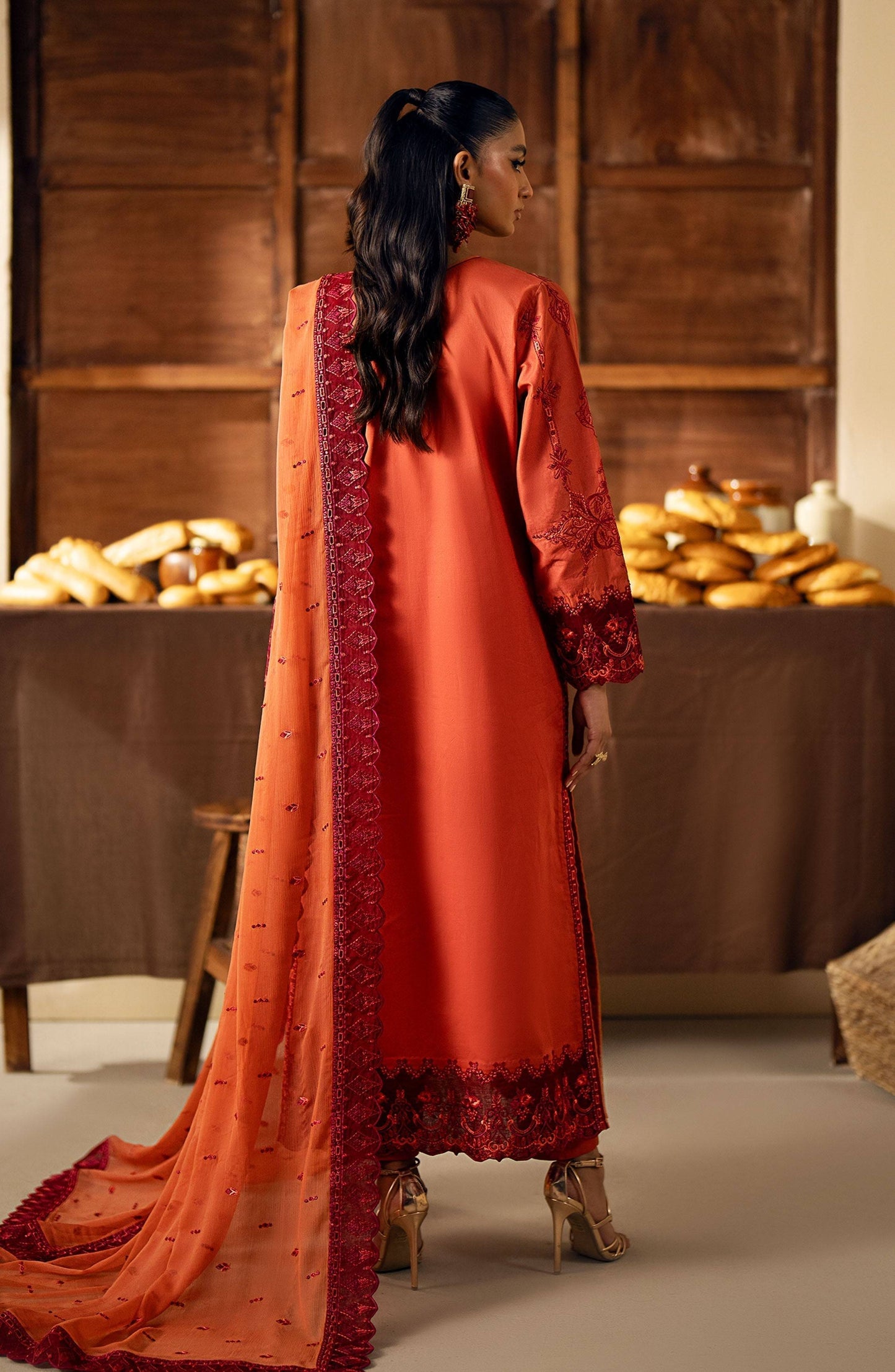 Maryum N Maria | Eid Edit 24 | Faina - Pakistani Designer Dress - by Maryum N Maria | Type: Luxury - 100% Original at Saira Sultan