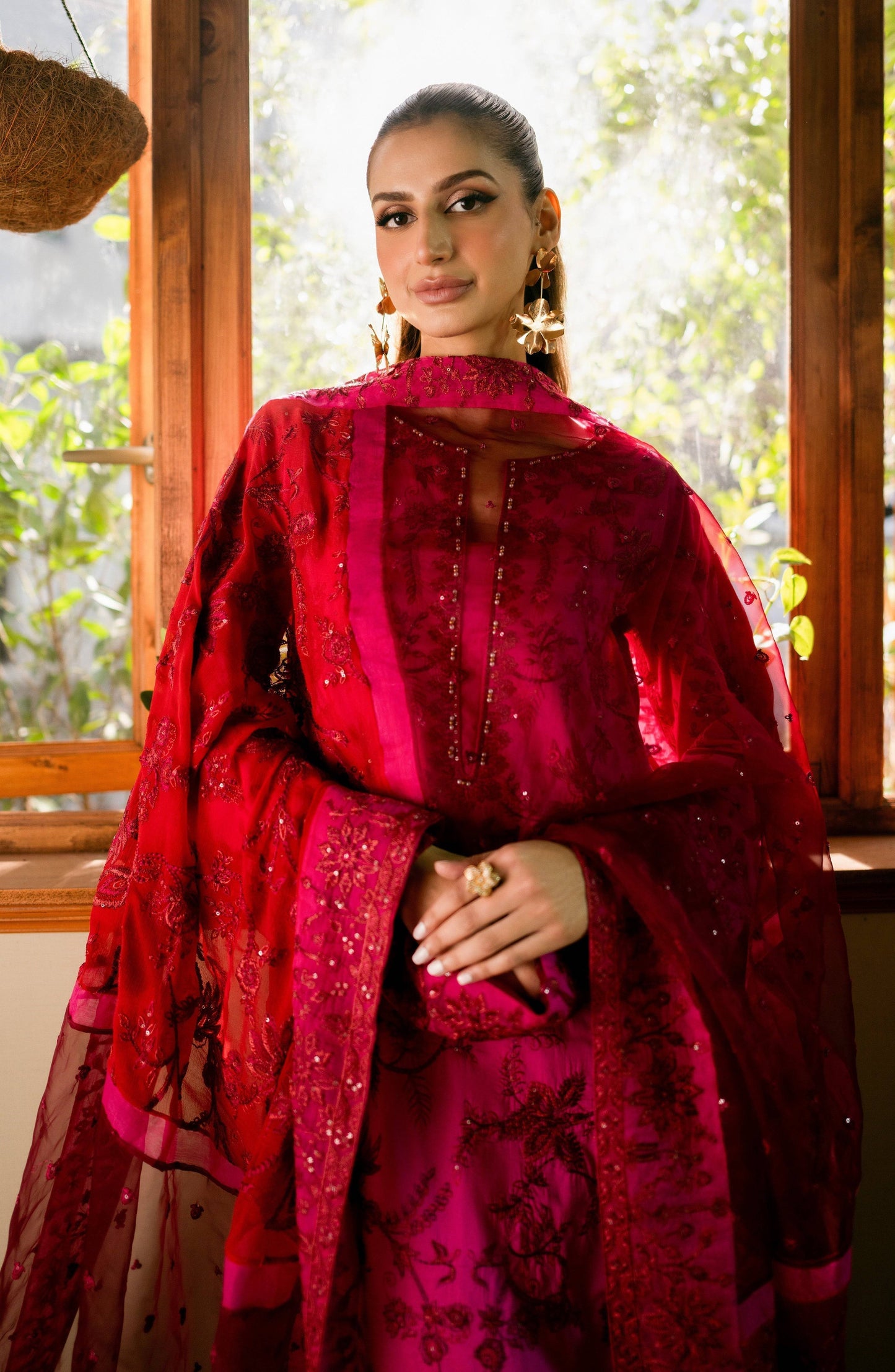 Maryum N Maria | Luxury Lawn 24 | Mona - Pakistani Designer Dress - by Maryum N Maria | Type: Luxury - 100% Original at Saira Sultan