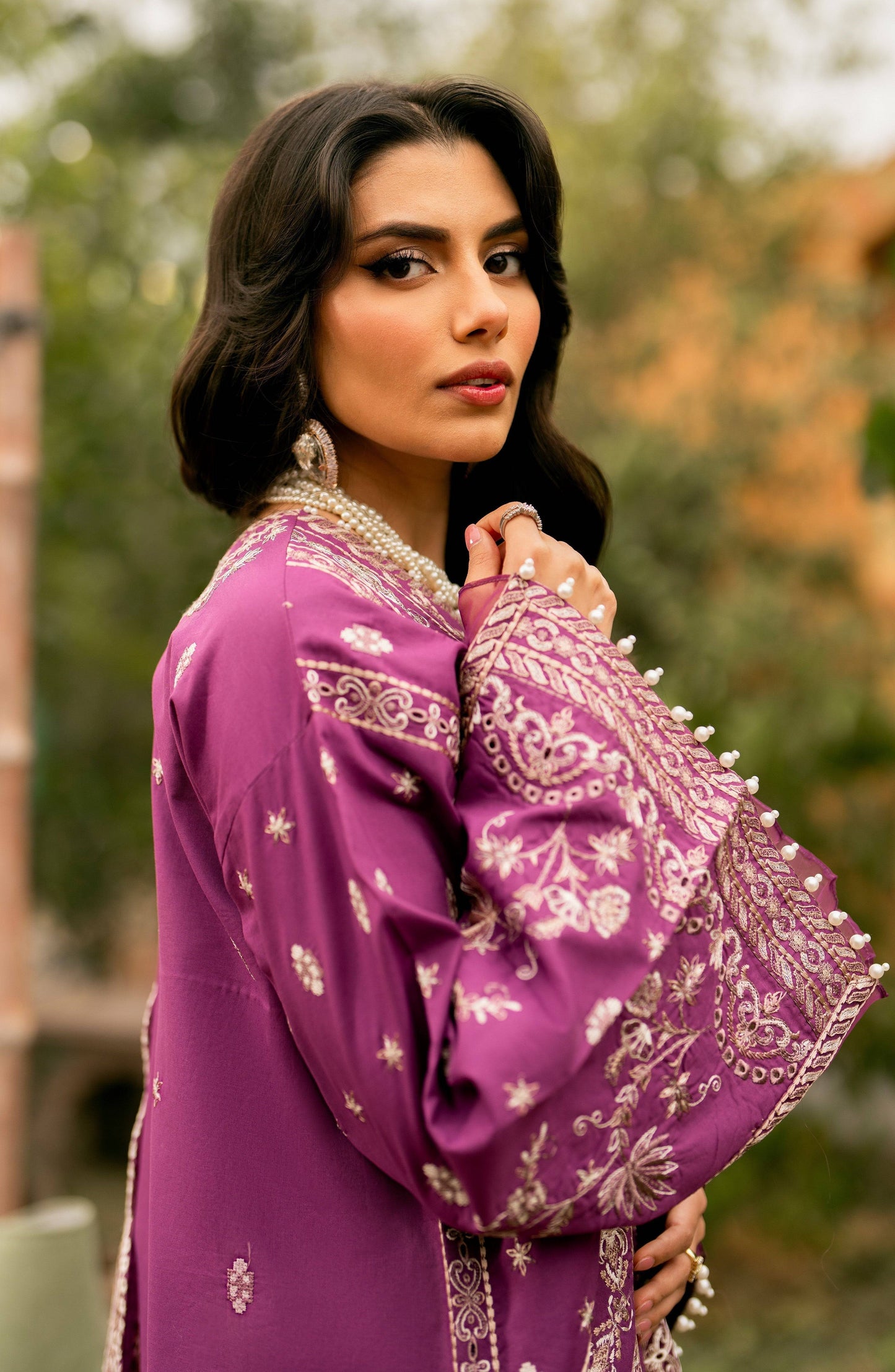 Maryum N Maria | Luxury Lawn 24 | Nane - Pakistani Designer Dress - by Maryum N Maria | Type: Luxury - 100% Original at Saira Sultan