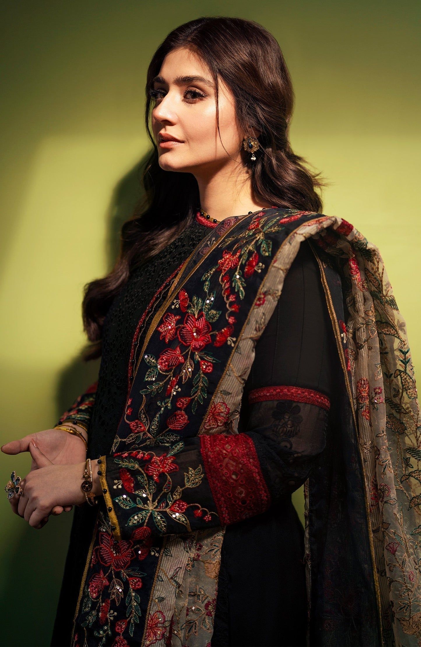 Maryum N Maria | Luxury Lawn 24 | Zayna - Pakistani Designer Dress - by Maryum N Maria | Type: Luxury - 100% Original at Saira Sultan