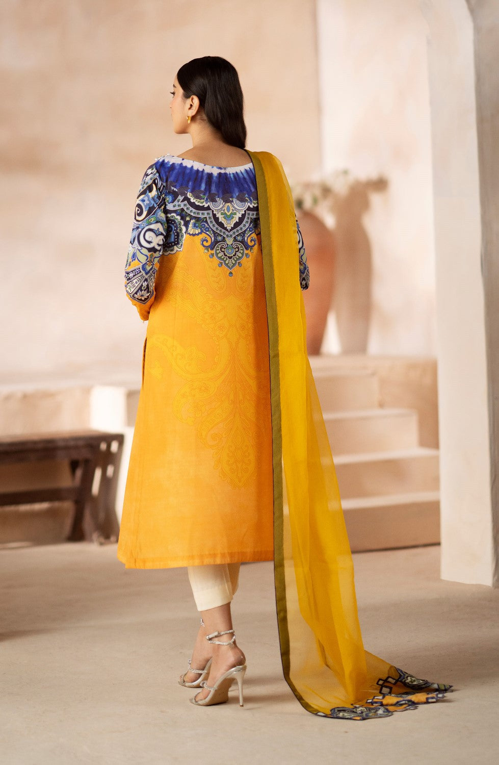 Maryum N Maria | Zeil Winter | RIYA - MS40099 M Lime Yellow