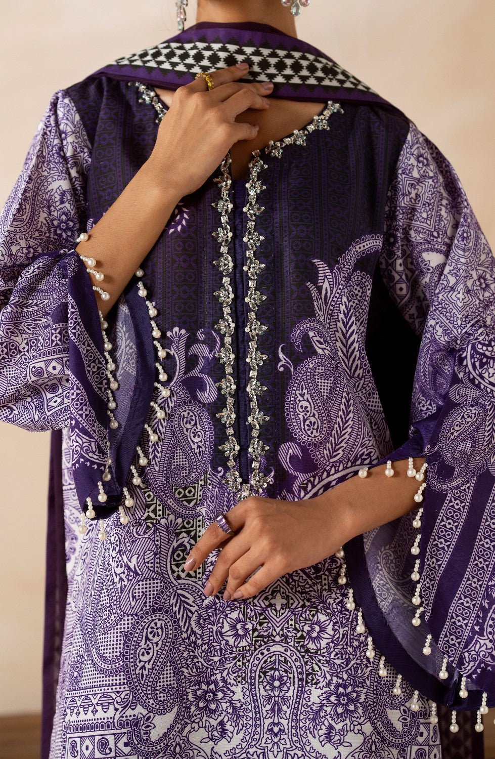 Maryum N Maria | Zeil Winter | ISHIKA - MS40100 L Lilac