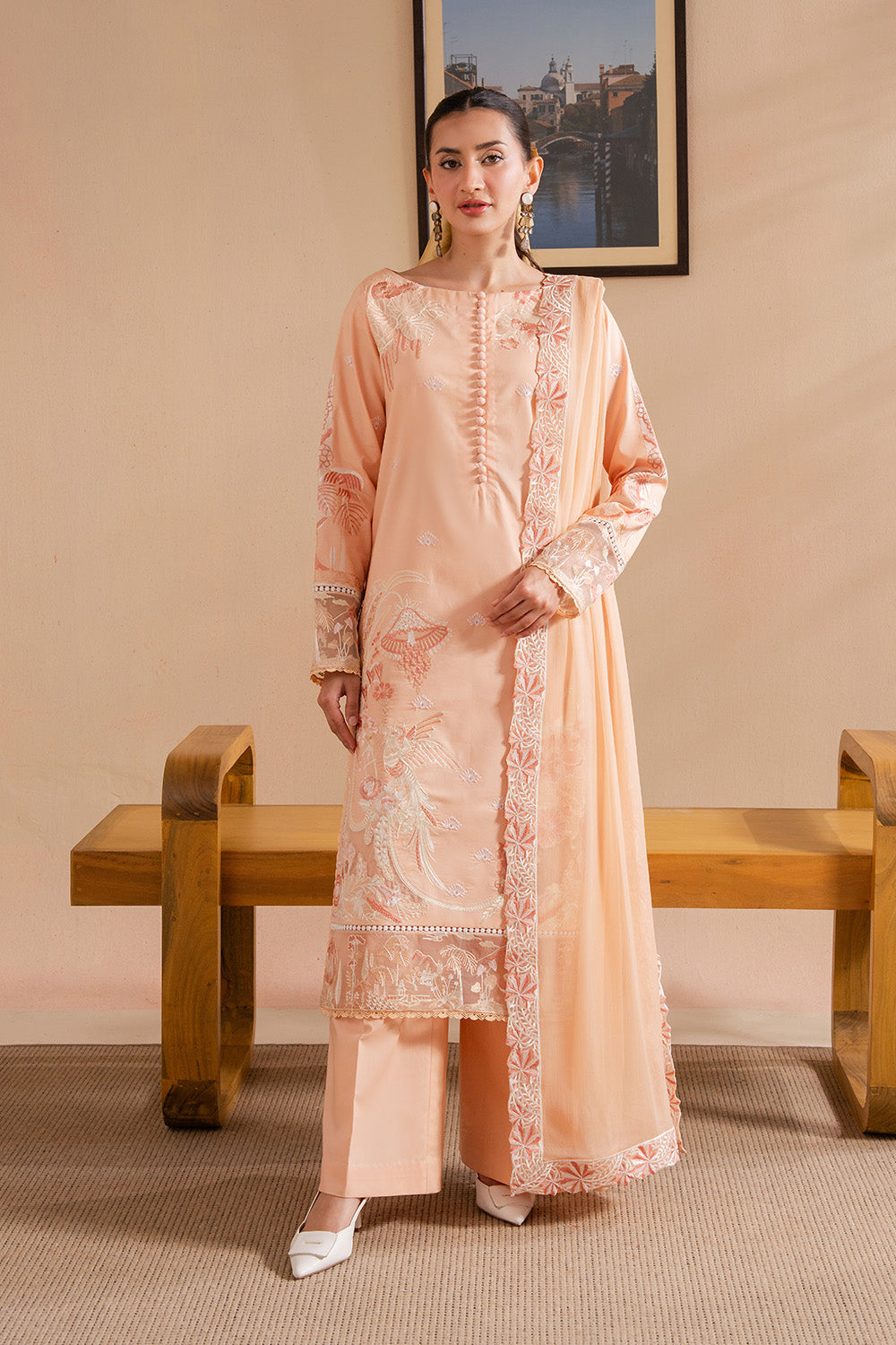 Maryum N Maria | Belle Pret | NYX - MS50236 S Peach Lawn