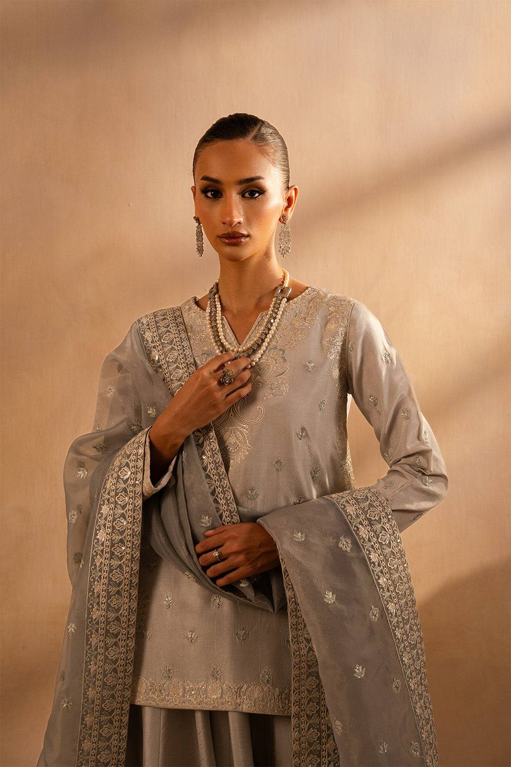 Maryum N Maria | Dhahab 25 | CAMILE - MS50260 - Pakistani Designer Dress - by Maryam N Maria | Type: Ladies Clothes - 100% Original at Saira Sultan