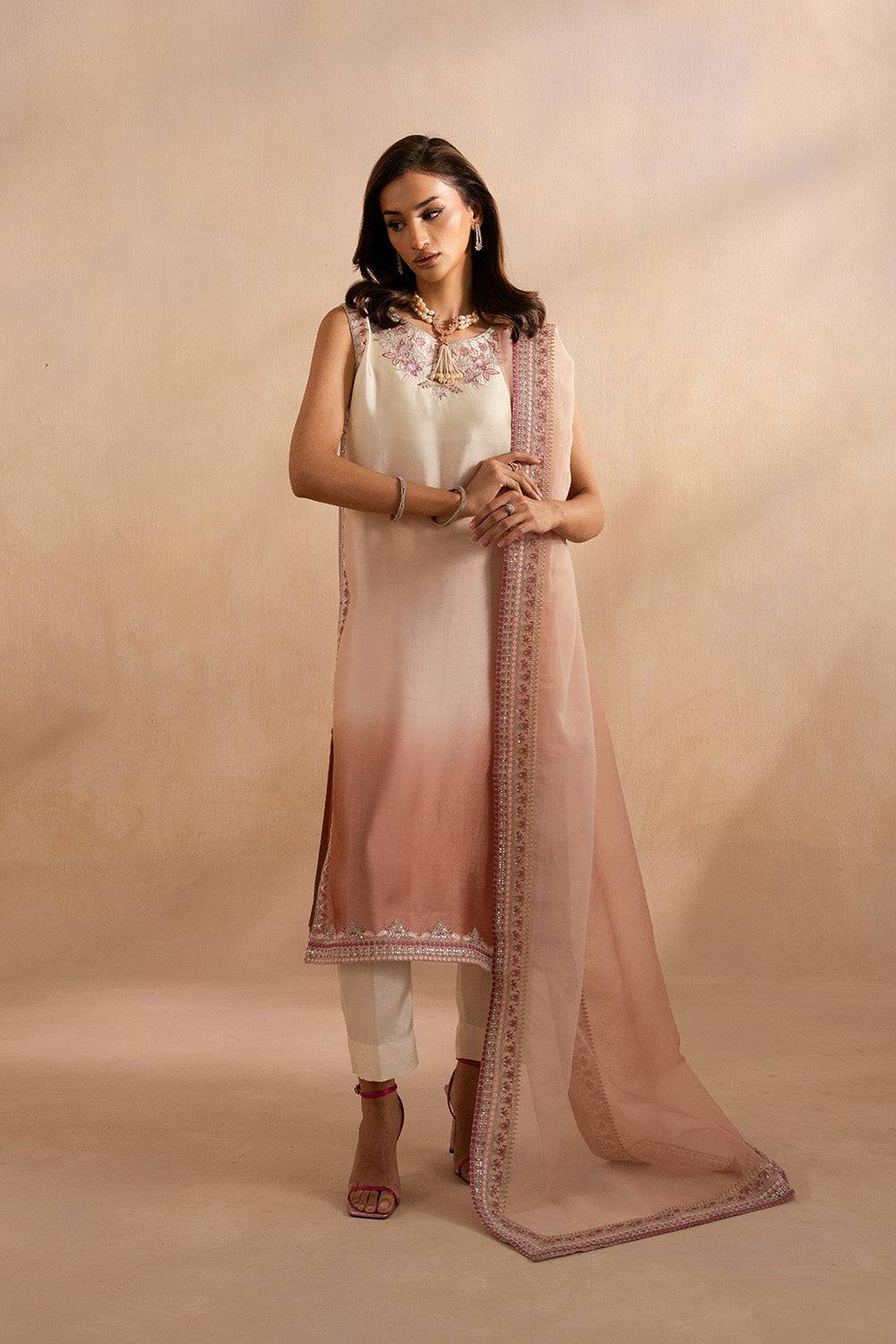 Maryum N Maria | Dhahab 25 | AURA - MS50261 - Pakistani Designer Dress - by Maryam N Maria | Type: Ladies Clothes - 100% Original at Saira Sultan