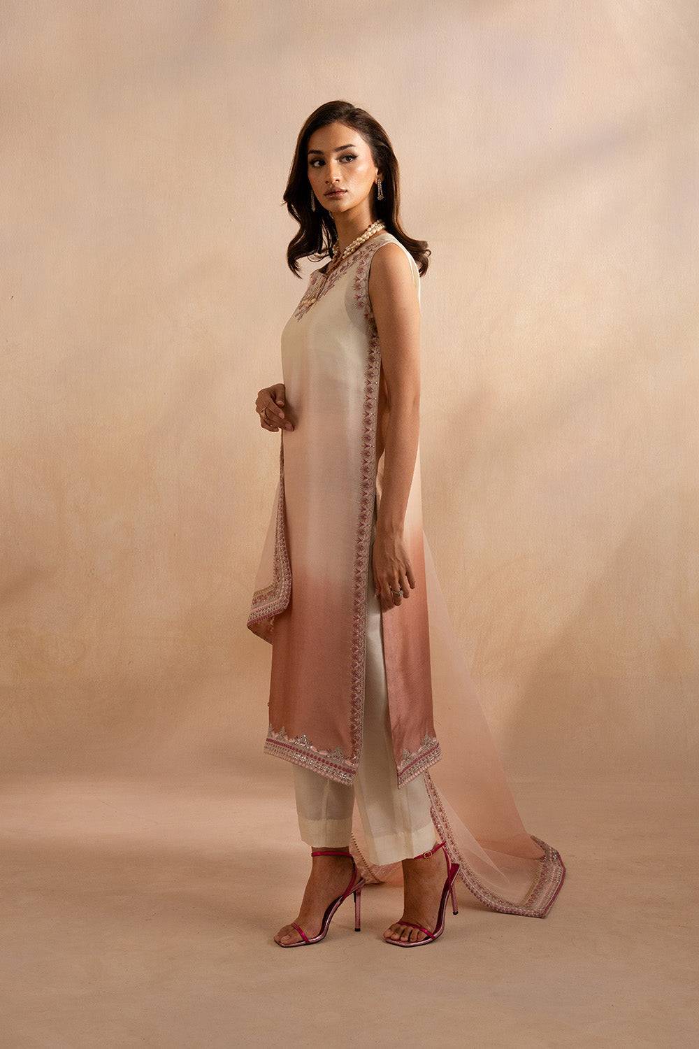 Maryum N Maria | Dhahab 25 | AURA - MS50261 - Pakistani Designer Dress - by Maryam N Maria | Type: Ladies Clothes - 100% Original at Saira Sultan