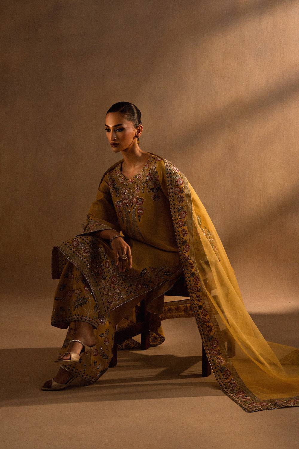 Maryum N Maria | Dhahab 25 |DIANA - MS50263 - Pakistani Designer Dress - by Maryam N Maria | Type: Ladies Clothes - 100% Original at Saira Sultan
