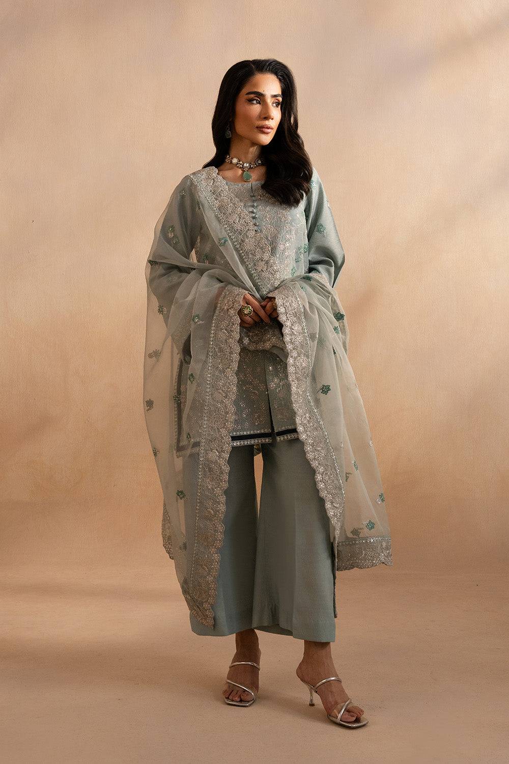 Maryum N Maria | Dhahab 25 | EVELYN - MS50268 - Pakistani Designer Dress - by Maryam N Maria | Type: Ladies Clothes - 100% Original at Saira Sultan