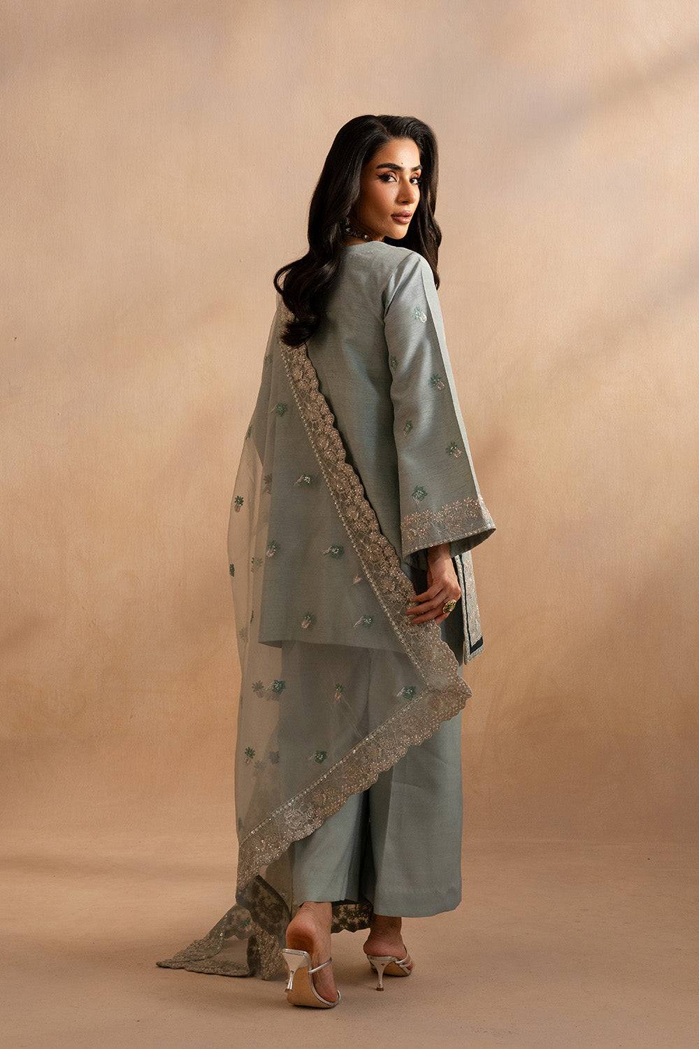 Maryum N Maria | Dhahab 25 | EVELYN - MS50268 - Pakistani Designer Dress - by Maryam N Maria | Type: Ladies Clothes - 100% Original at Saira Sultan
