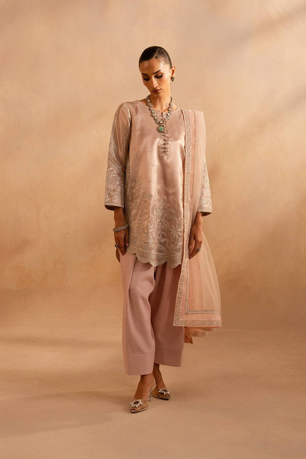 Maryum N Maria | Dhahab 25 | ELLIOTT - MS50269 - Pakistani Designer Dress - by Maryam N Maria | Type: Ladies Clothes - 100% Original at Saira Sultan