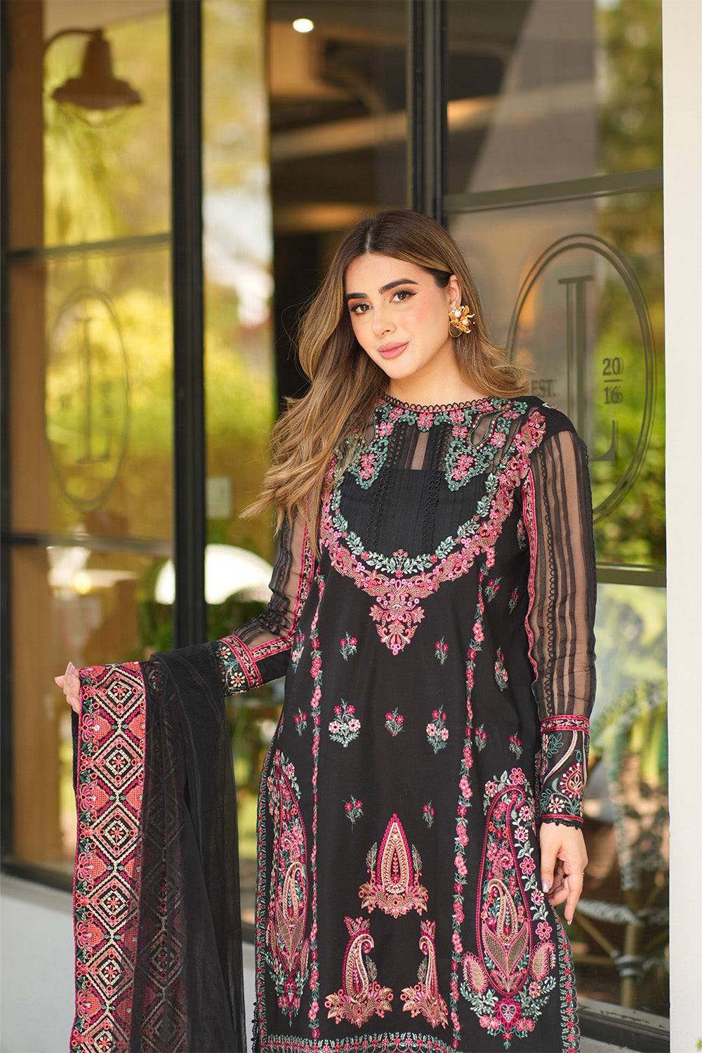 Maryum N Maria | Koel 25 | ÁINE - MS50274 - Pakistani Designer Dress - by Maryum N Maria | Type: Ladies Clothes - 100% Original at Saira Sultan