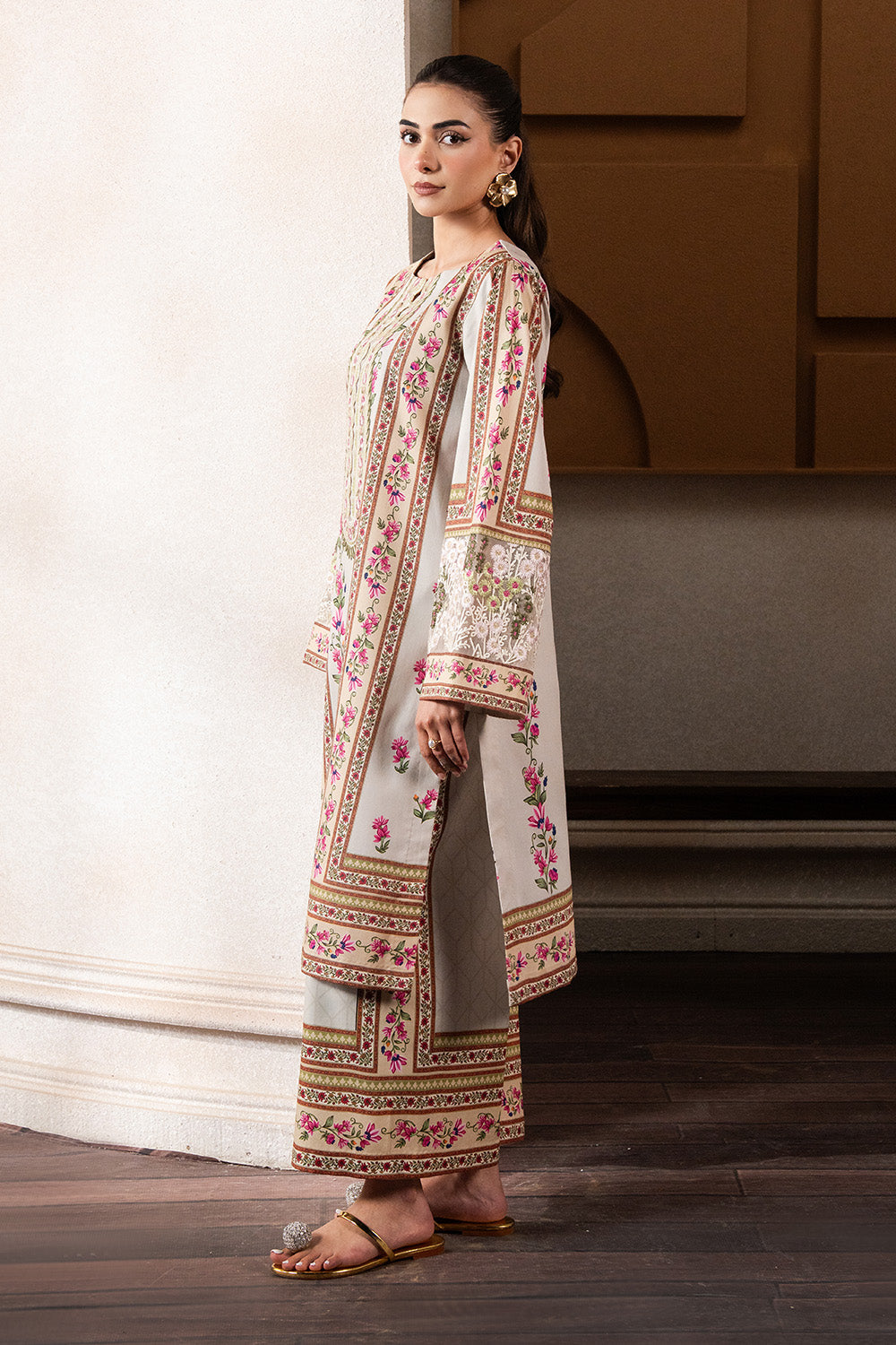 Maryum N Maria | Mah Casual Pret | LARA - MS50430 L Gray Lawn