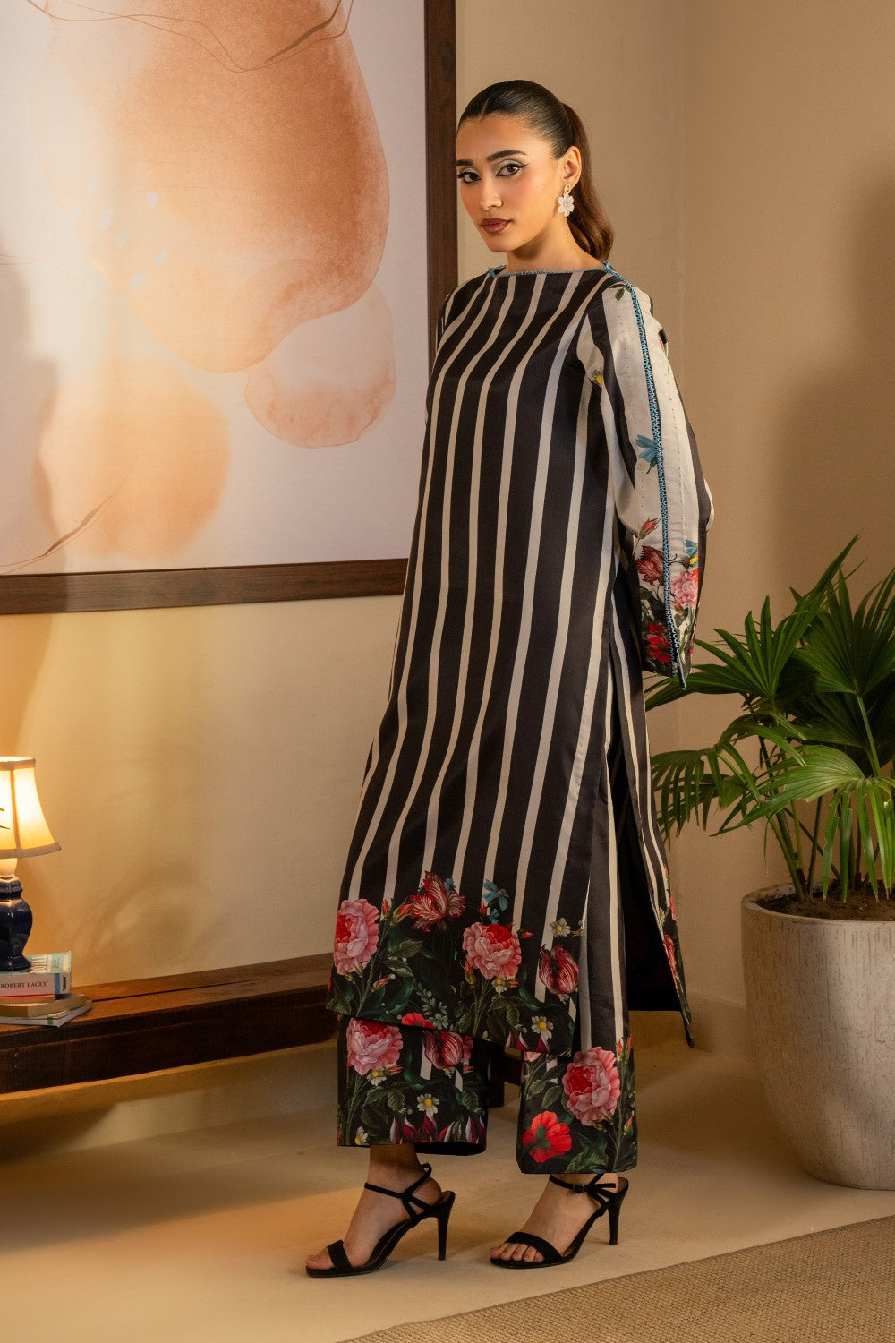 Maryum N Maria | Aurora Collection | DIBA - MS50502 M Black Crepe