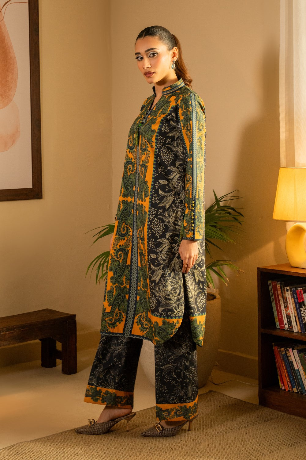 Maryum N Maria | Aurora Collection | AUSET - MS50510 M Navy Crepe