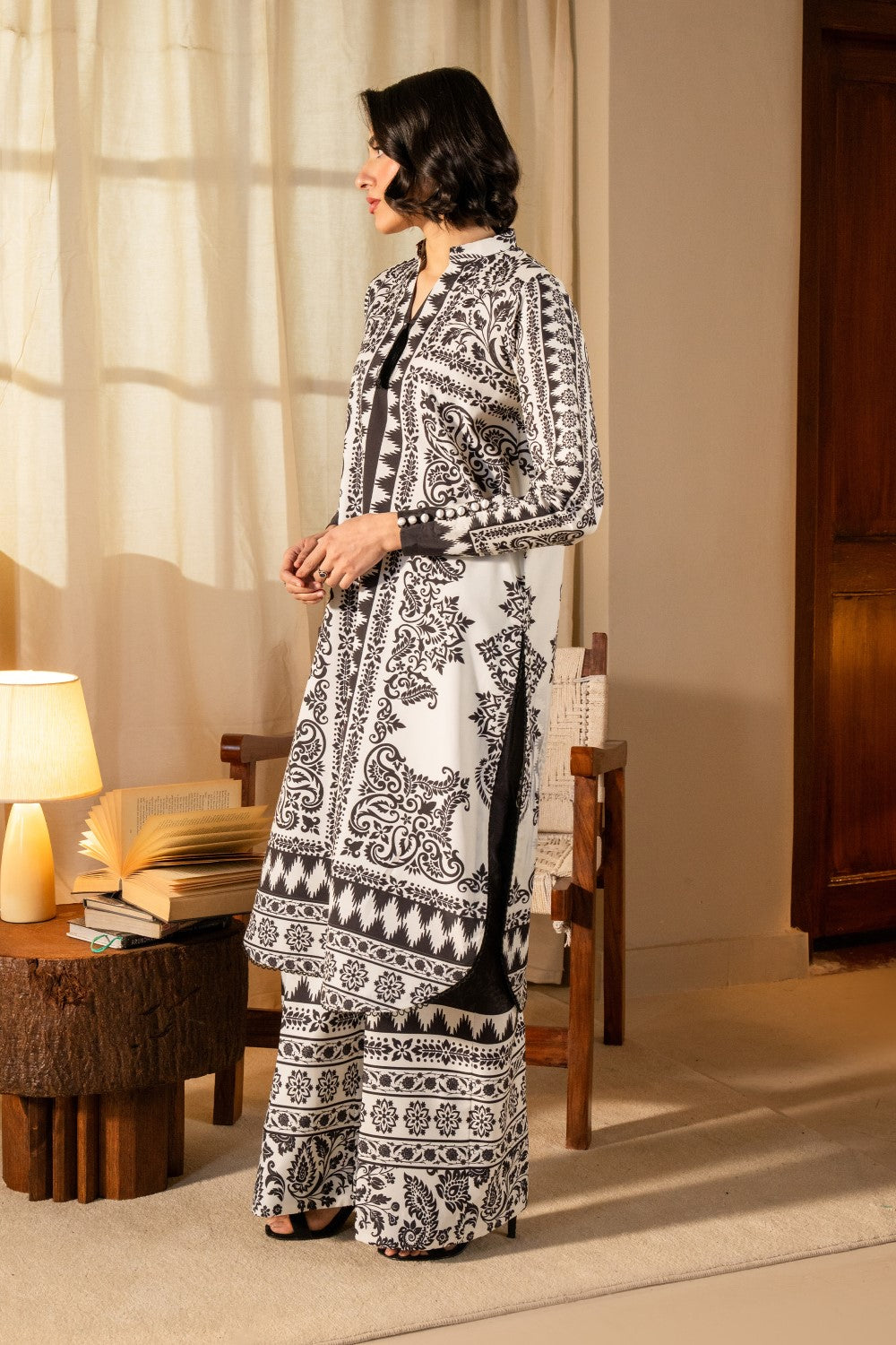 Maryum N Maria | Aurora Collection | GAMILA - MS50512 M White Crepe