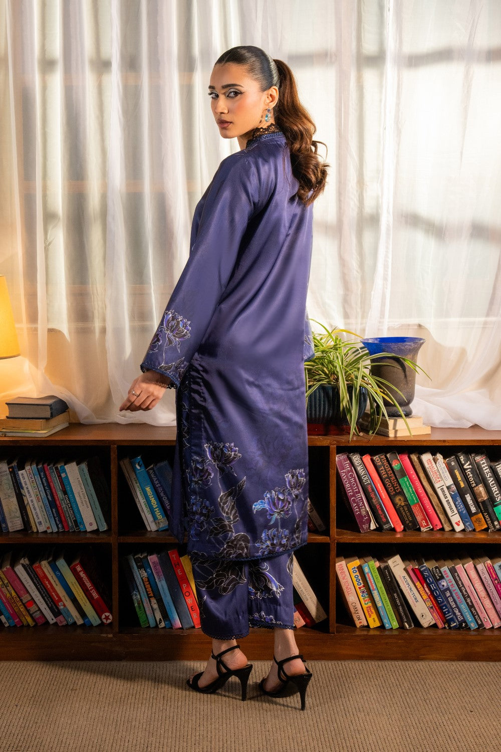 Maryum N Maria | Aurora Collection | RUHI - MS50514 S Navy Crepe