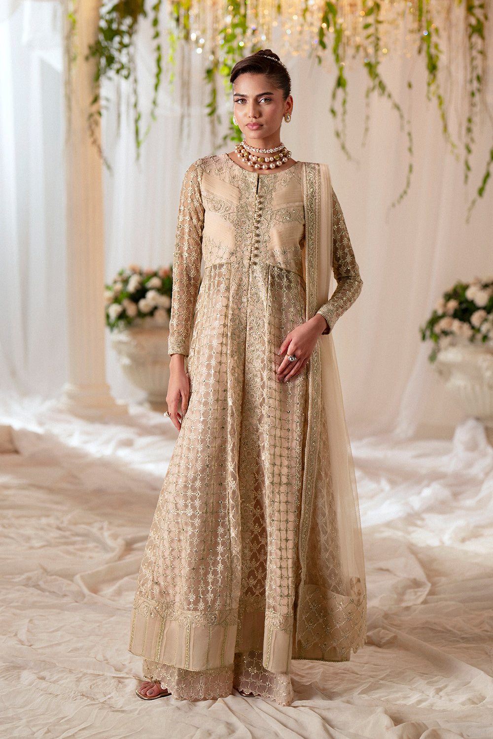 Maryum N Maria | Musawir Formals | LAADO - MS50391 - Pakistani Designer Dress - by Maryum N Maria - Type : Ladies Clothes - 100% Original at Saira Sultan