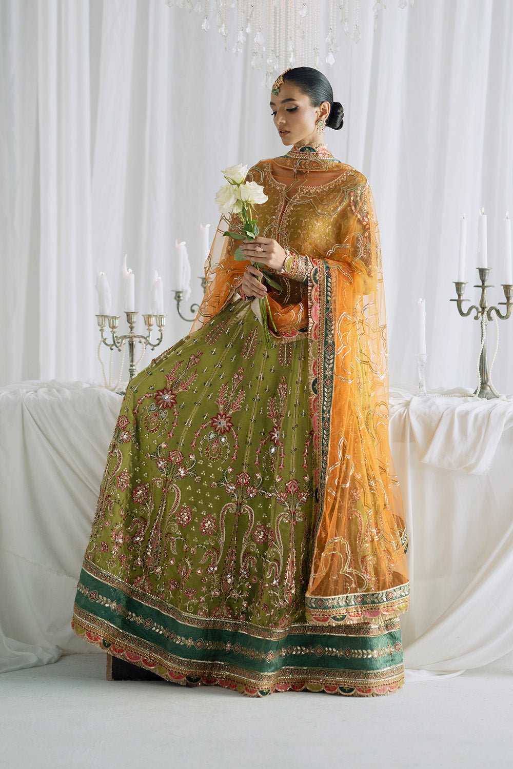 Maryum N Maria | Serene Wedding Dresses | AARANAM - MSS5852 by Maryum N Maria - Designer Dress - Type : Ladies Clothes - Available at Saira Sultan - 100% Original