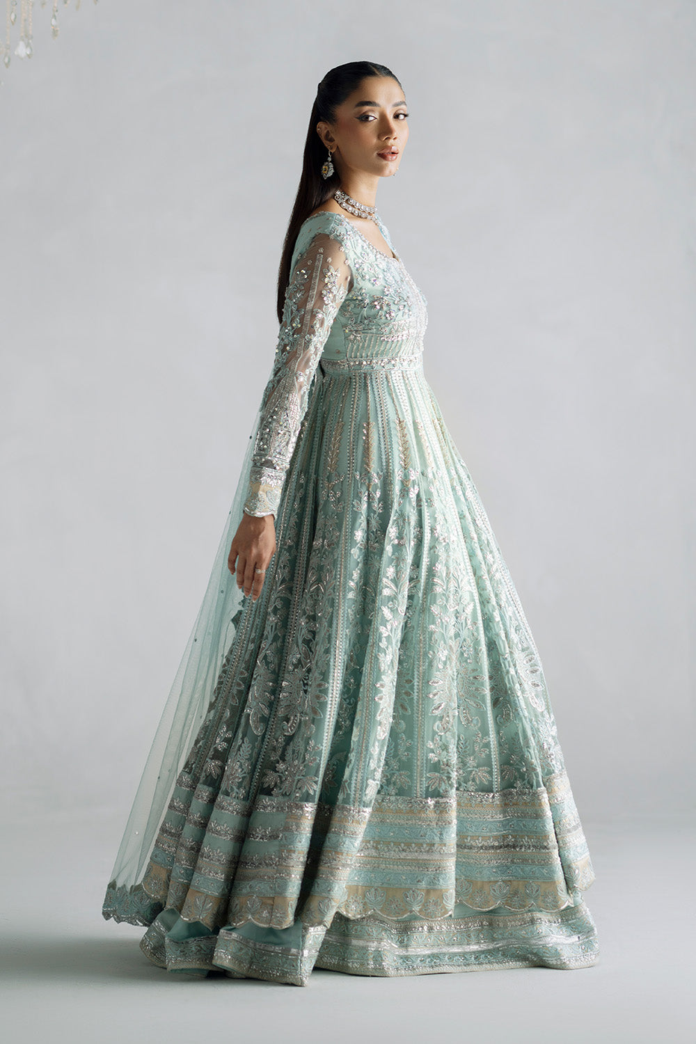 Maryum N Maria | Serene Wedding Dresses | AARTHI - MSS5853 by Maryum N Maria - Designer Dress - Type : Ladies Clothes - Available at Saira Sultan - 100% Original